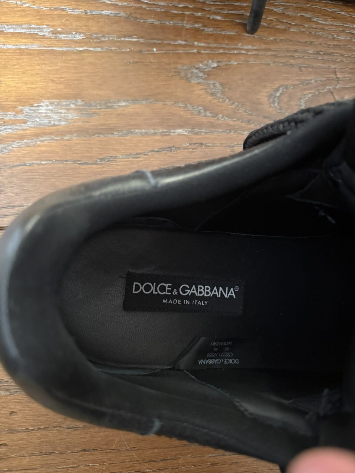 Dolce & Gabbana Dolce&Gabbana Chunky Leather Sneakers Size US 12 / EU 45 - 3 Thumbnail