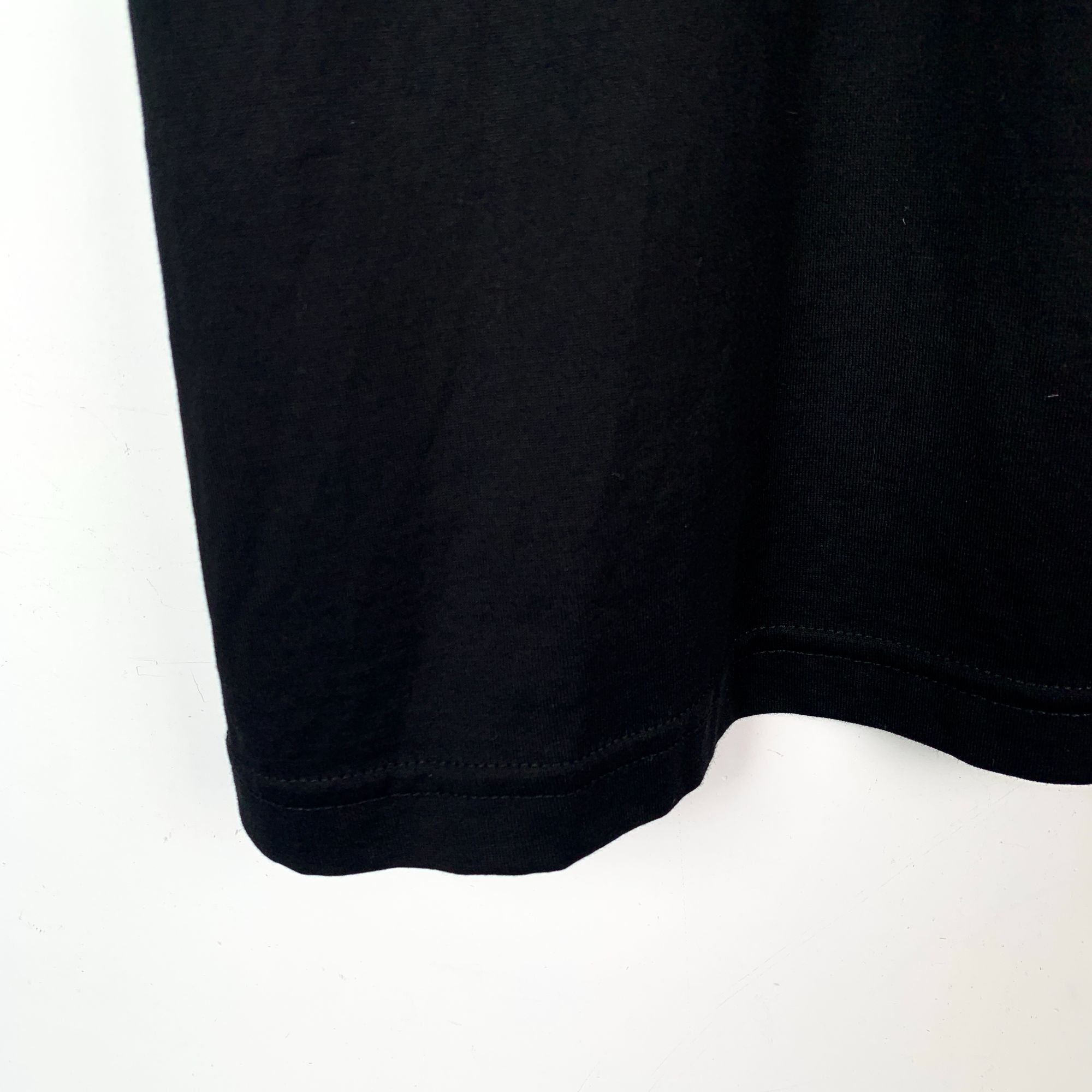 Burberry Burberry Black Cotton Round Neck Short Sleeve T-Shirt W/ Fla Size S / US 4 / IT 40 - 5 Thumbnail