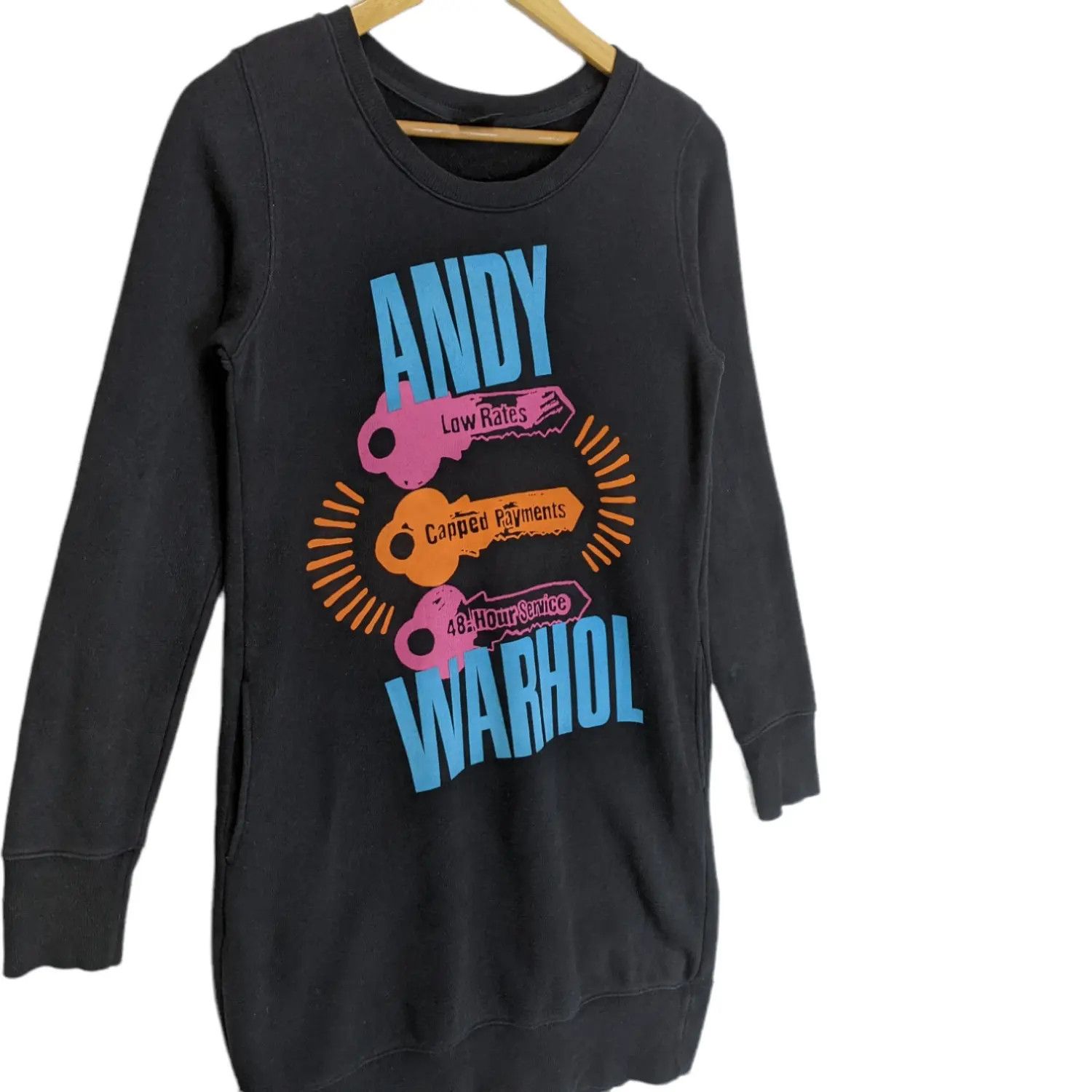 Andy Warhol × Japanese Brand × Uniqlo UNIQLO x Andy Warhol Long Jumper Sweatshirt Size S / US 4 / IT 40 - 3 Thumbnail