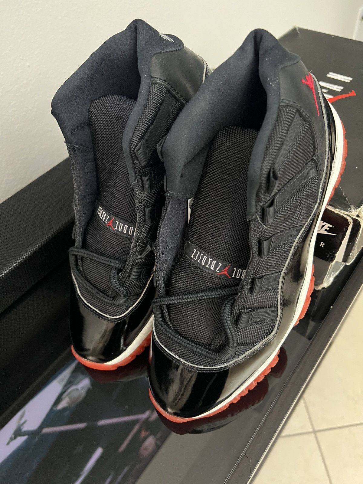 Jordan Brand Nike air jordan 11 bred 1996 OG Size US 8.5 / EU 41-42 - 3 Thumbnail