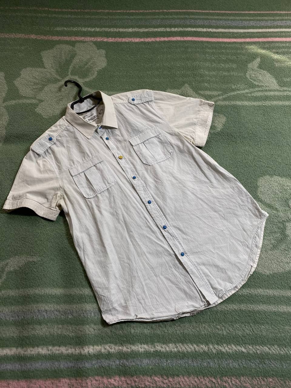 Diesel × Vintage Vintage Diesel Avant Garde y2k 90s Button Up Shirt Size US L / EU 52-54 / 3 - 5 Thumbnail