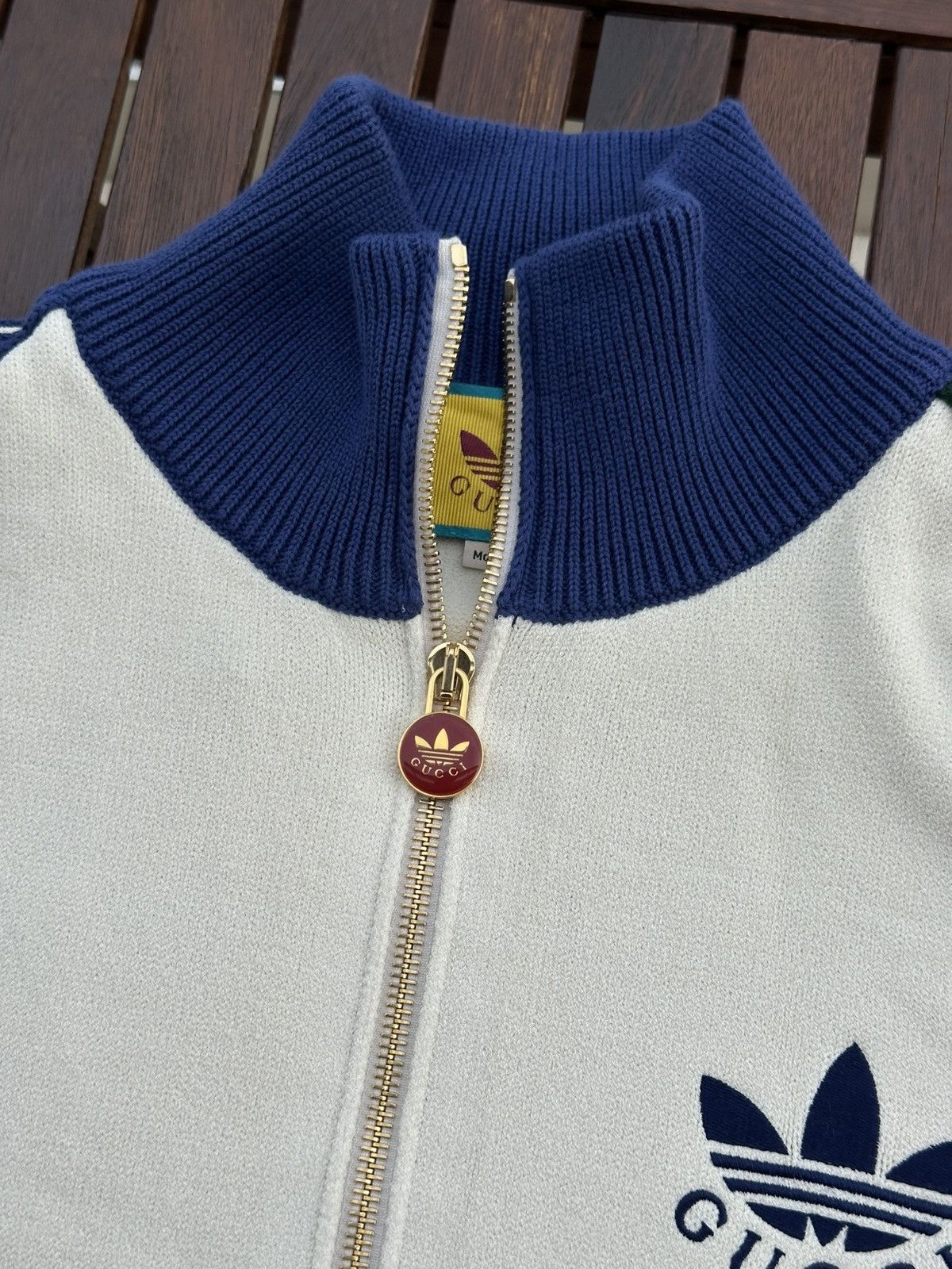 Adidas × Gucci Adidas x Gucci Knit Tracksuit Set - Ivory (Size S), BNWT Size US S / EU 44-46 / 1 - 18 Thumbnail