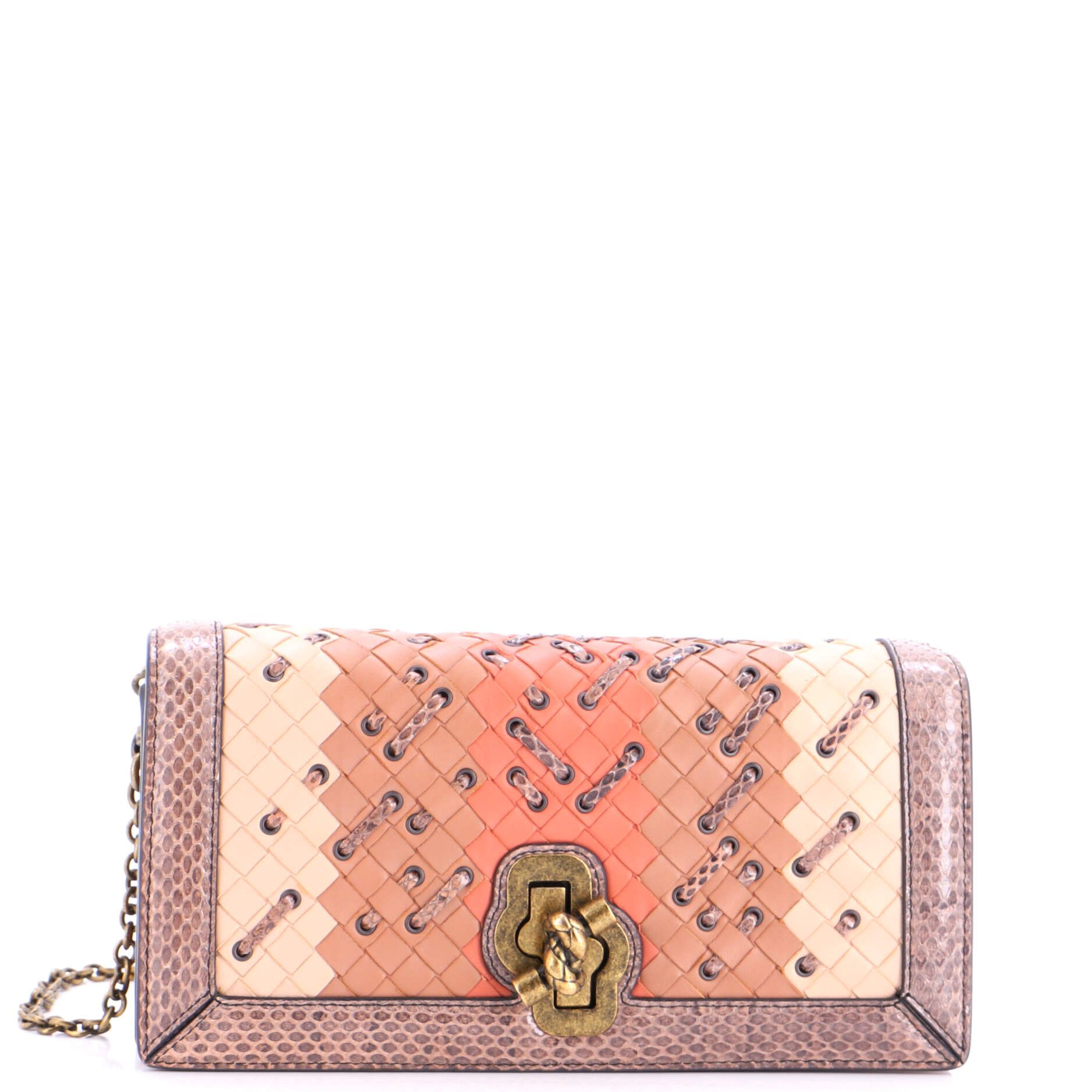 Bottega Veneta Club Stitch Olimpia Knot Flap Bag Size ONE SIZE - 1 Thumbnail