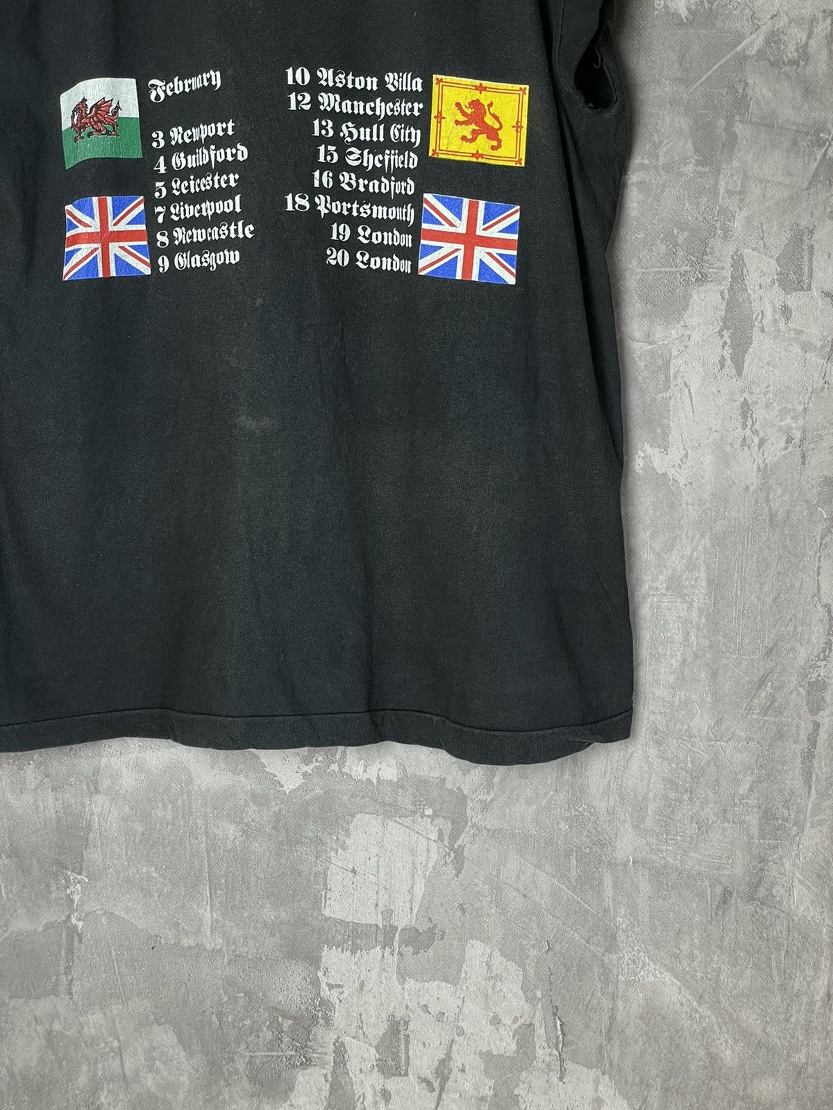 Band Tees × Vintage Motorhead Crazy 1991 Cutoff Lemmy Tour Single stich Tee Size US M / EU 48-50 / 2 - 15 Thumbnail