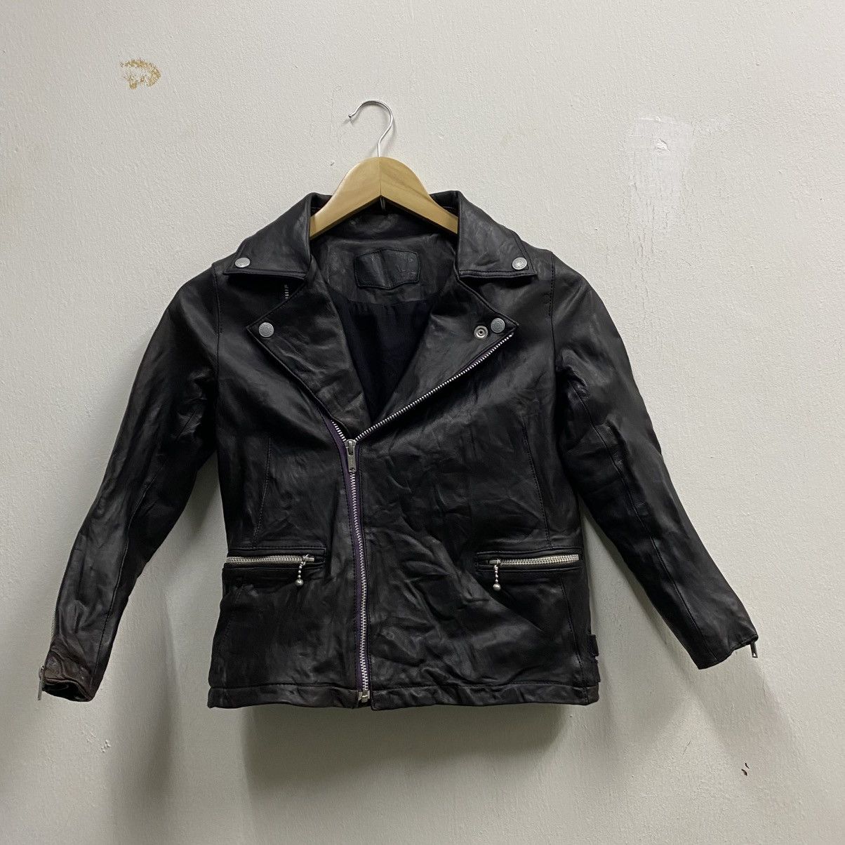 Hysteric Glamour Hysteric Glamour Leather Biker Jackets Size XXS / US 00 / IT 34 - 1 Thumbnail