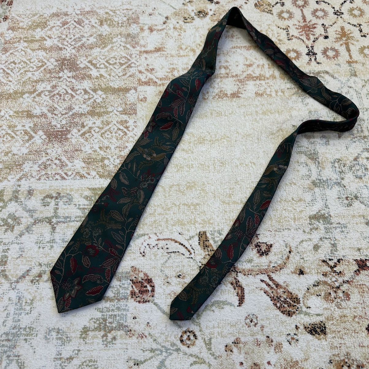 Marks & Spencer Vintage Mark&Spencer Tie Polyester 90s Old Money Y2K Size ONE SIZE - 1 Thumbnail