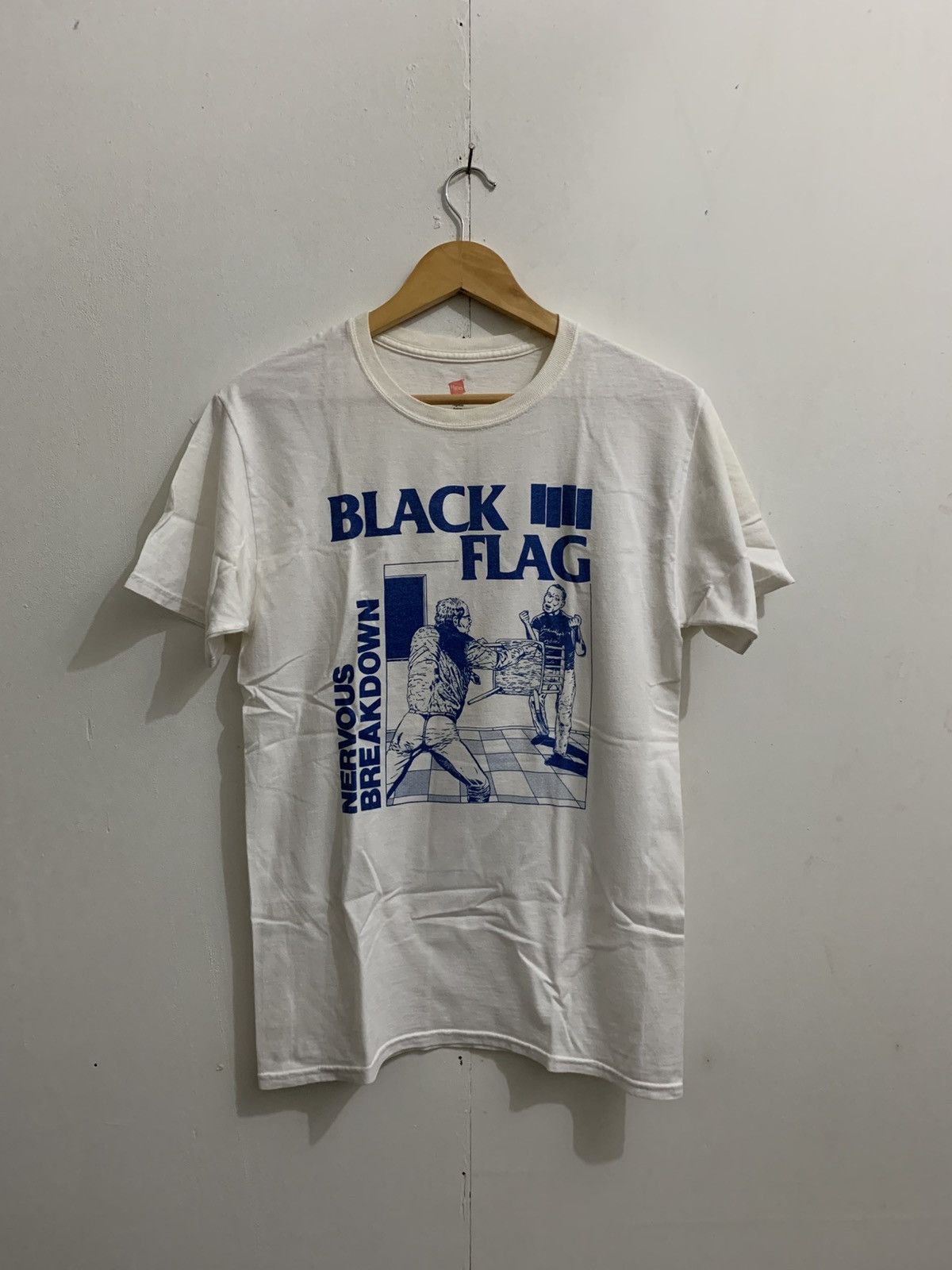 Band Tees Y2K Black Flag “Nervous Breakdown” Size US S / EU 44-46 / 1 - 1 Thumbnail
