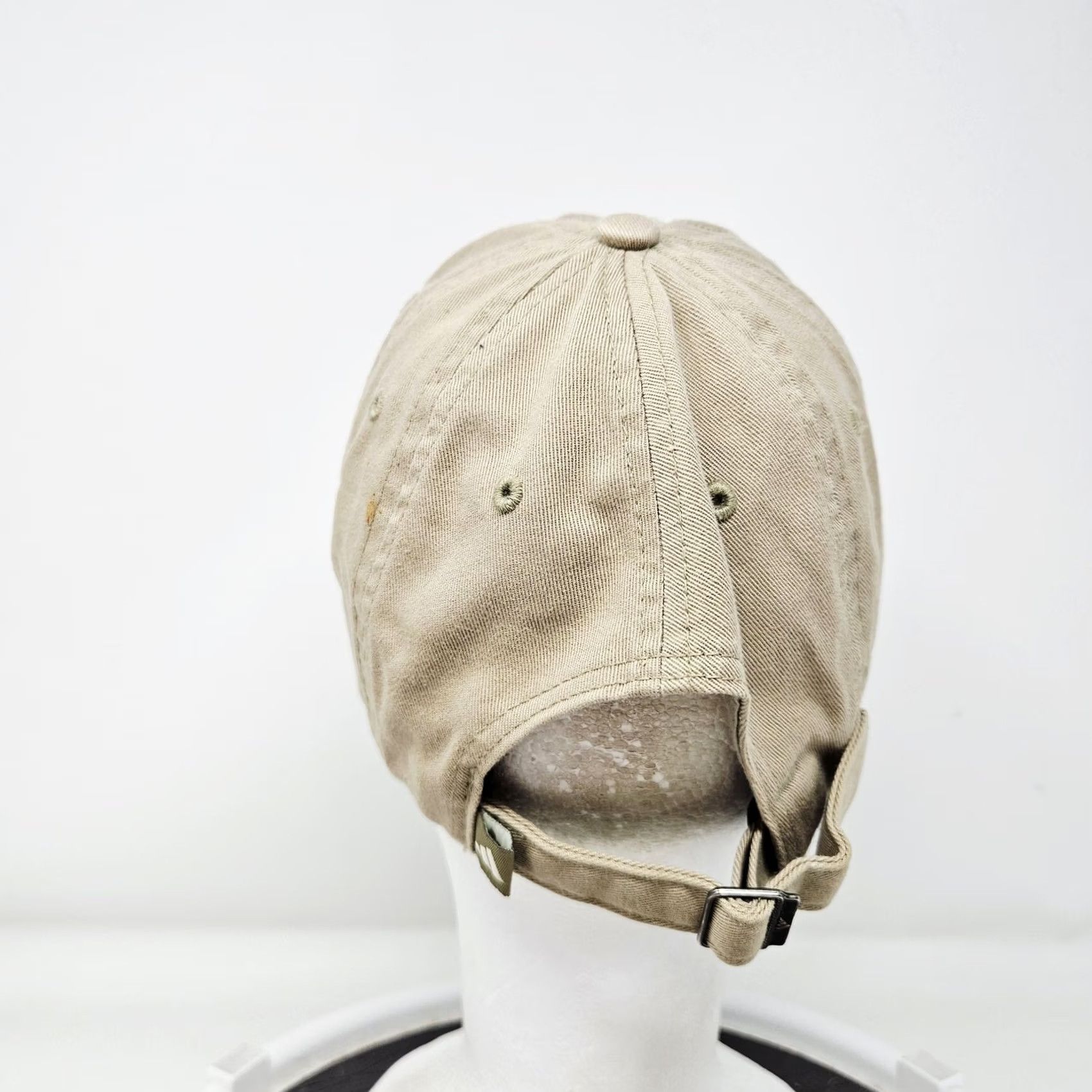 Adidas Adidas Hat Baseball Cap One Size Beige Mens Climalite Twill Logo Strap Back Cap Size ONE SIZE - 4 Thumbnail