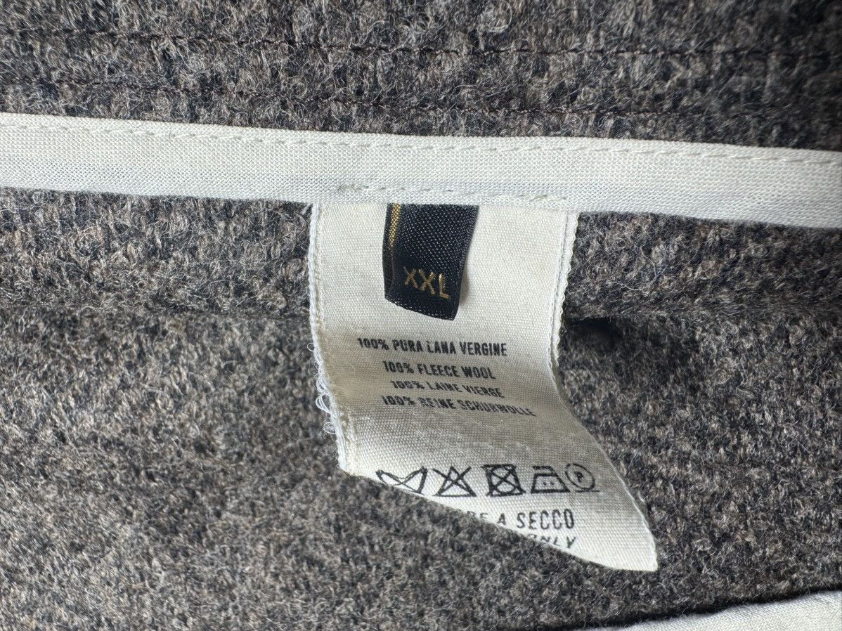 1ST PAT-RN EVANS "HERRINGBONE DI MAGLIA" PURE WOOL - XXL Size 44R - 7 Thumbnail