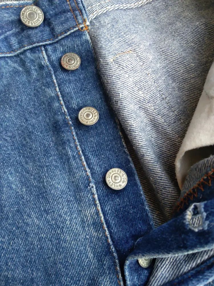 Levi's 80s Vintage Levi's 501 Made In USA Released Hem Jeans 32x29 Size US 32 / EU 48 - 6 Thumbnail