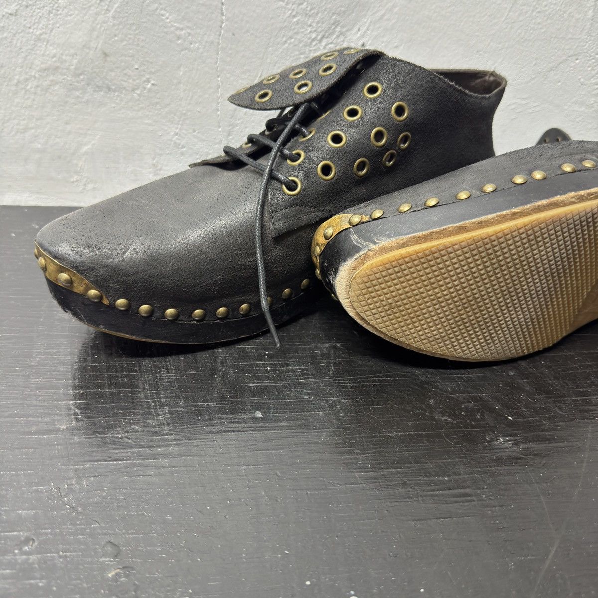 Maison Margiela Maison Margiela Metal Toe Derby Boots Size US 9 / EU 42 - 10 Thumbnail