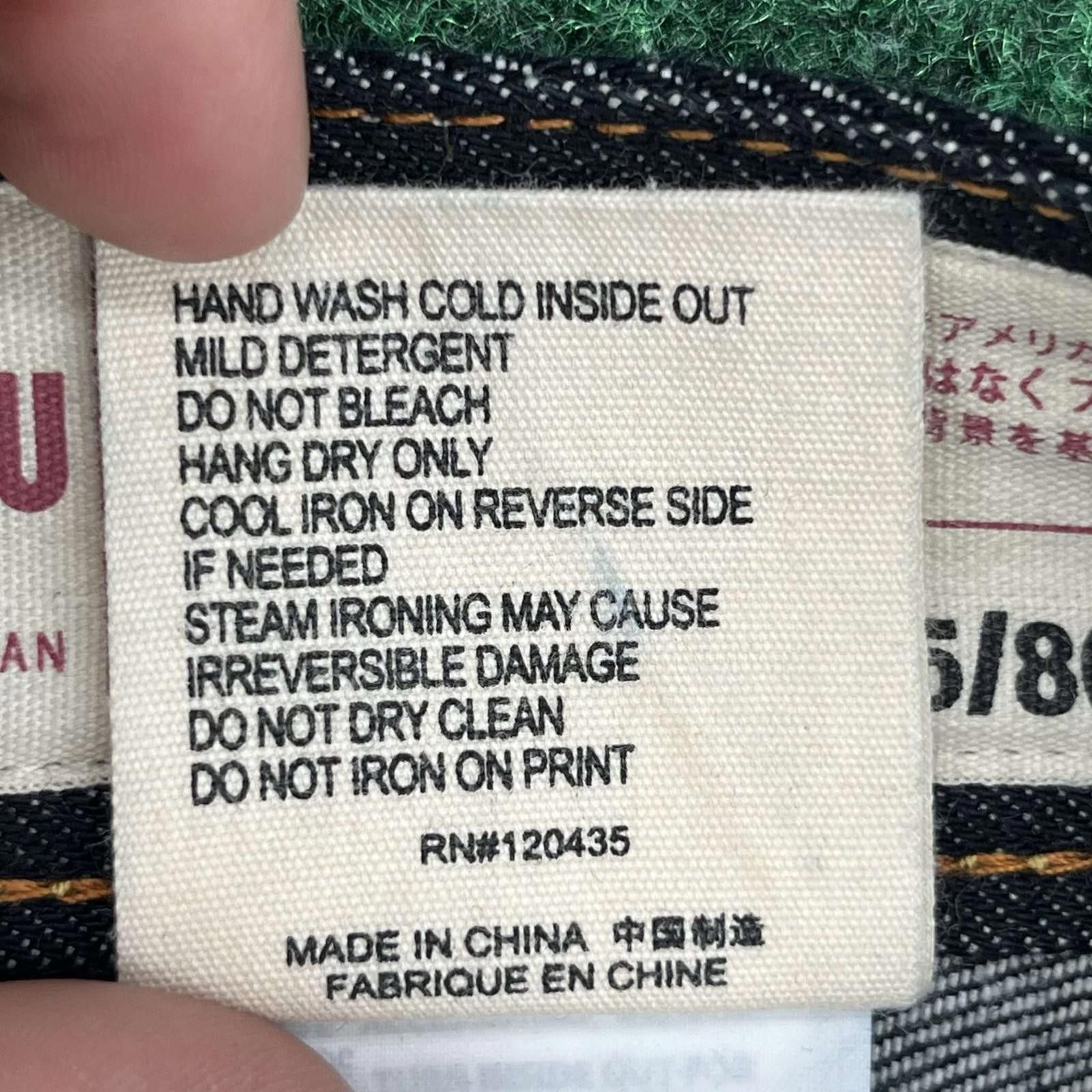 Evisu Evisu NYC Osaka Denim Jeans 36x34 Used Size US 36 / EU 52 - 9 Thumbnail