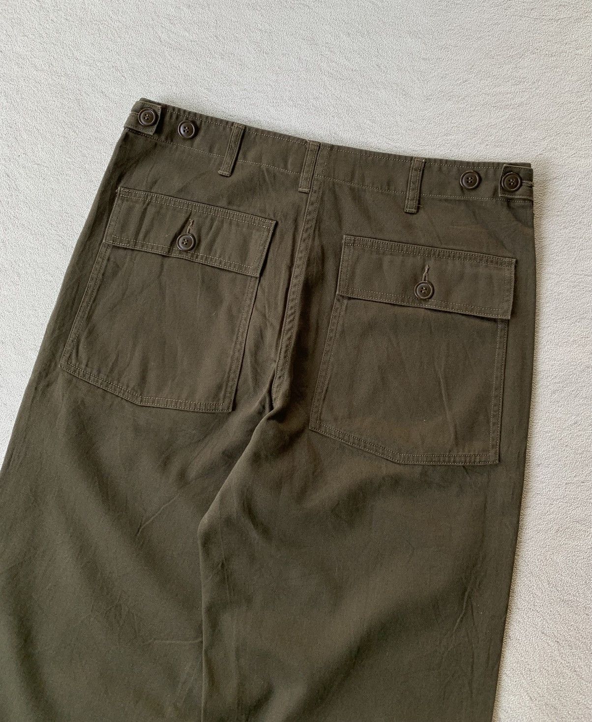 Simons Real Simons Co. Fatigue Military Pants Size US 33 - 5 Thumbnail