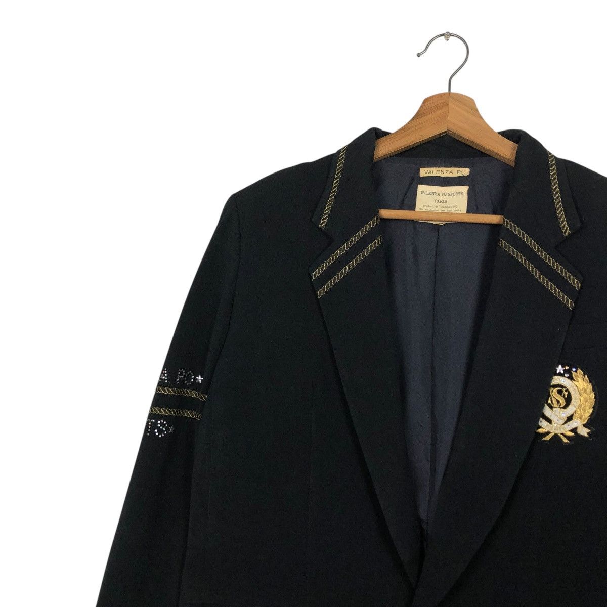 Vintage 🔥VINTAGE COATS JACKETS VALENZA PO SPORTS PARIS DOUBLE BREAST Size US M / EU 48-50 / 2 - 9 Thumbnail