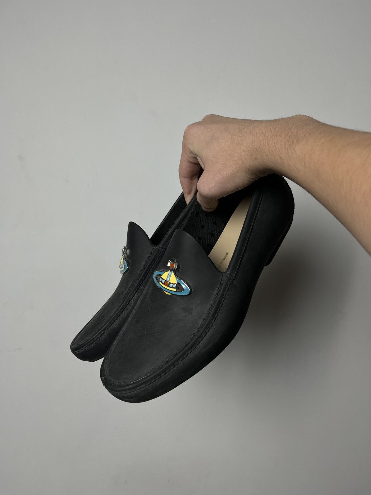 Vivienne Westwood 🔥00's Vivienne Westwood Orb Logo Loafers Shoes Y2k Size US 9 / EU 42 - 6 Thumbnail