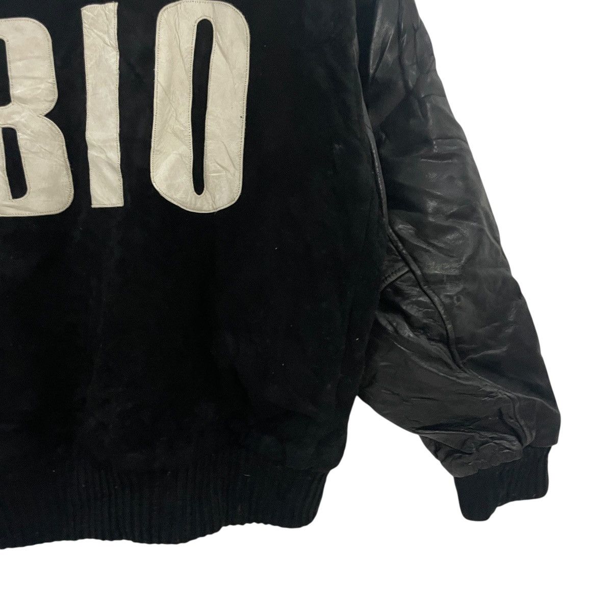 Japanese Brand Vintage Bio Big Logo Varsity Jacket Size US XL / EU 56 / 4 - 4 Thumbnail