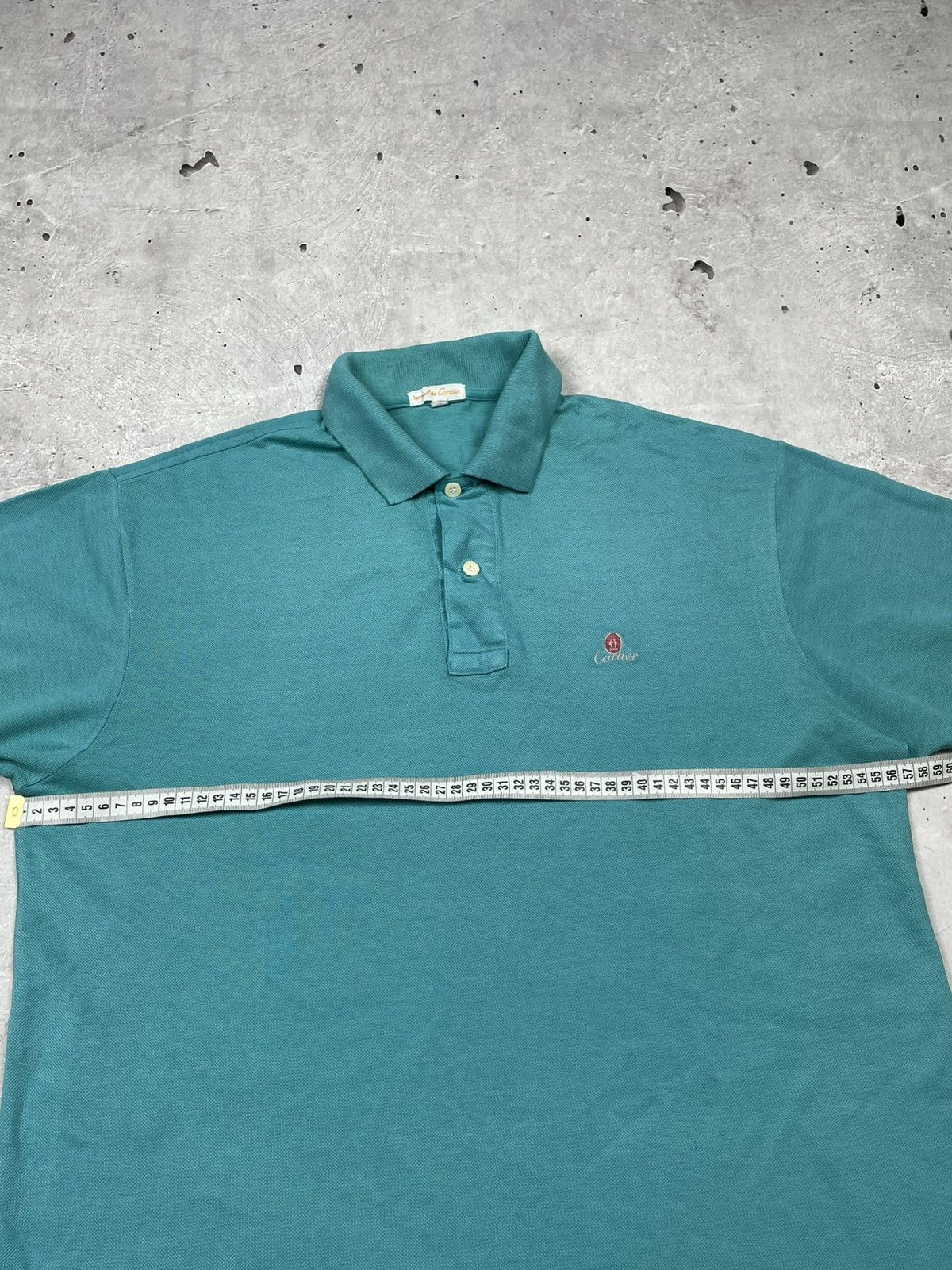 Cartier Cartier logo vintage luxury polo shirt Size US XL / EU 56 / 4 - 4 Thumbnail