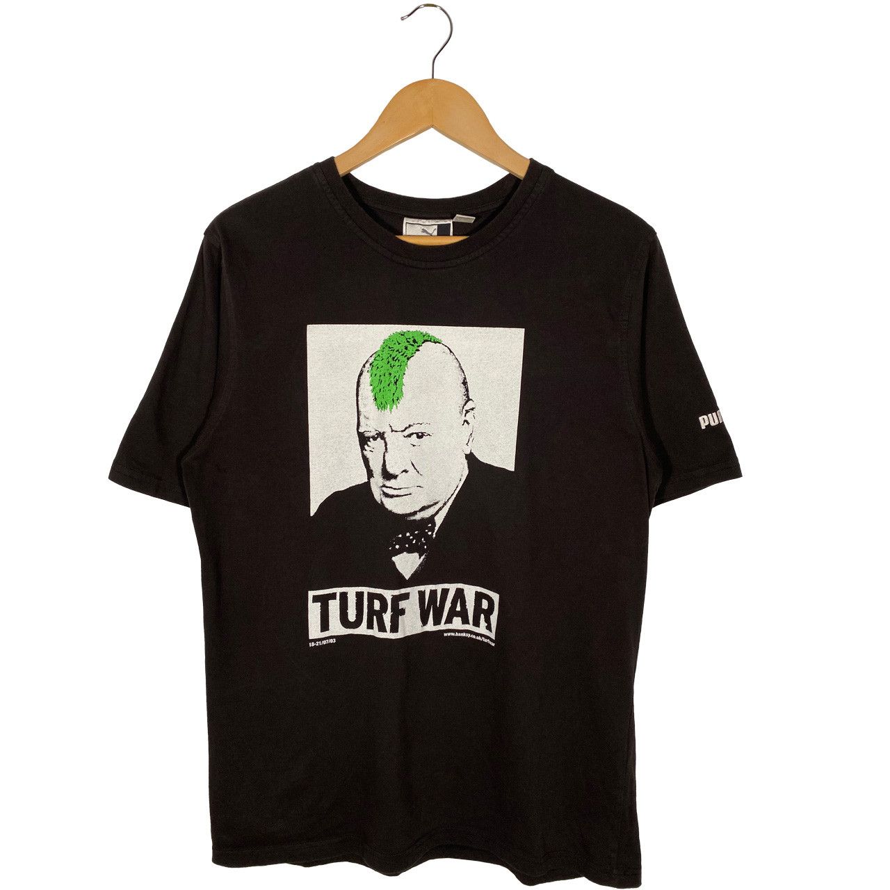 Puma Original 2003 Banksy Turf War Exhibition Tee by Puma Size US M / EU 48-50 / 2 - 1 Thumbnail