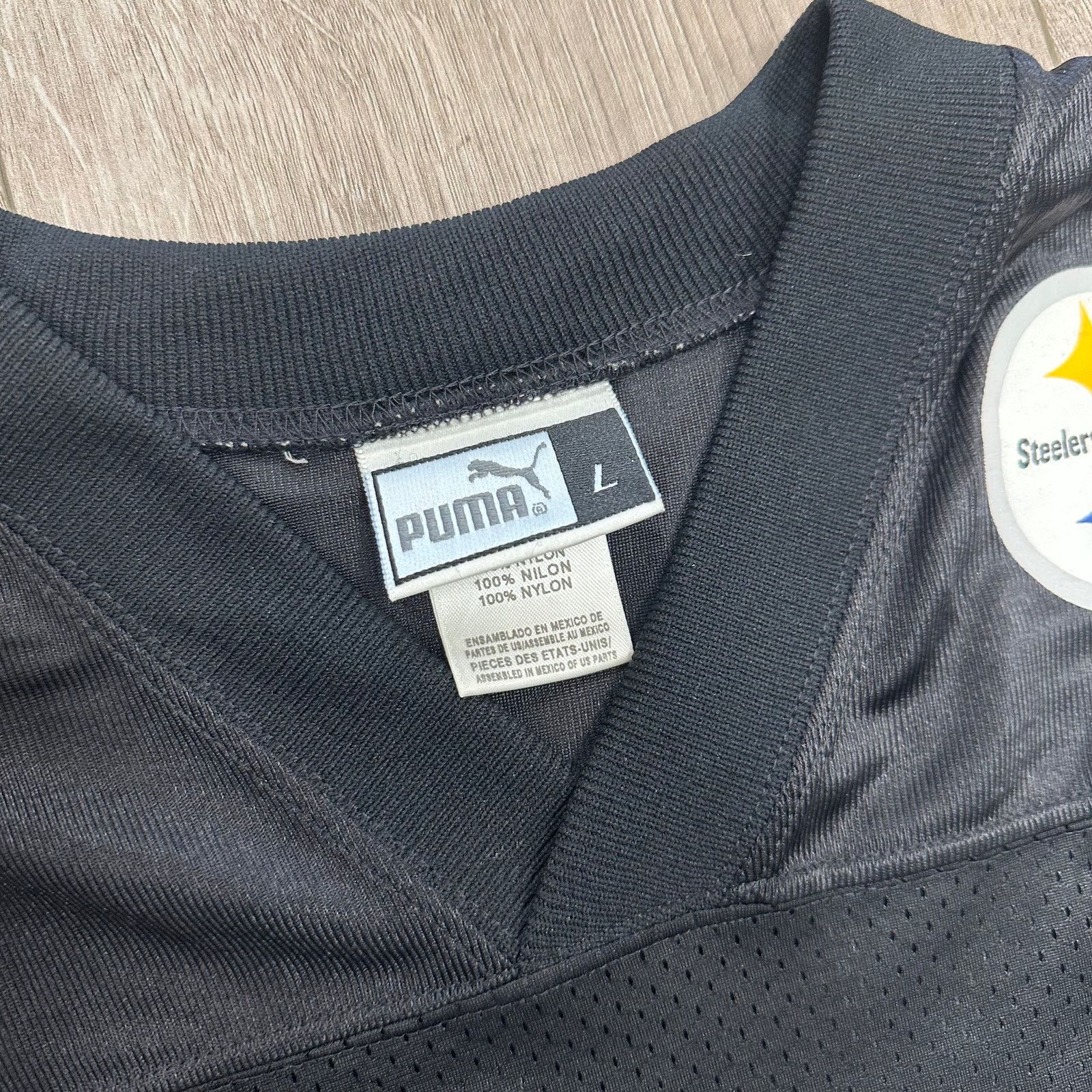 Puma vintage puma Pittsburgh Steelers Dermontti Dawson #63 jersey Size US L / EU 52-54 / 3 - 5 Thumbnail