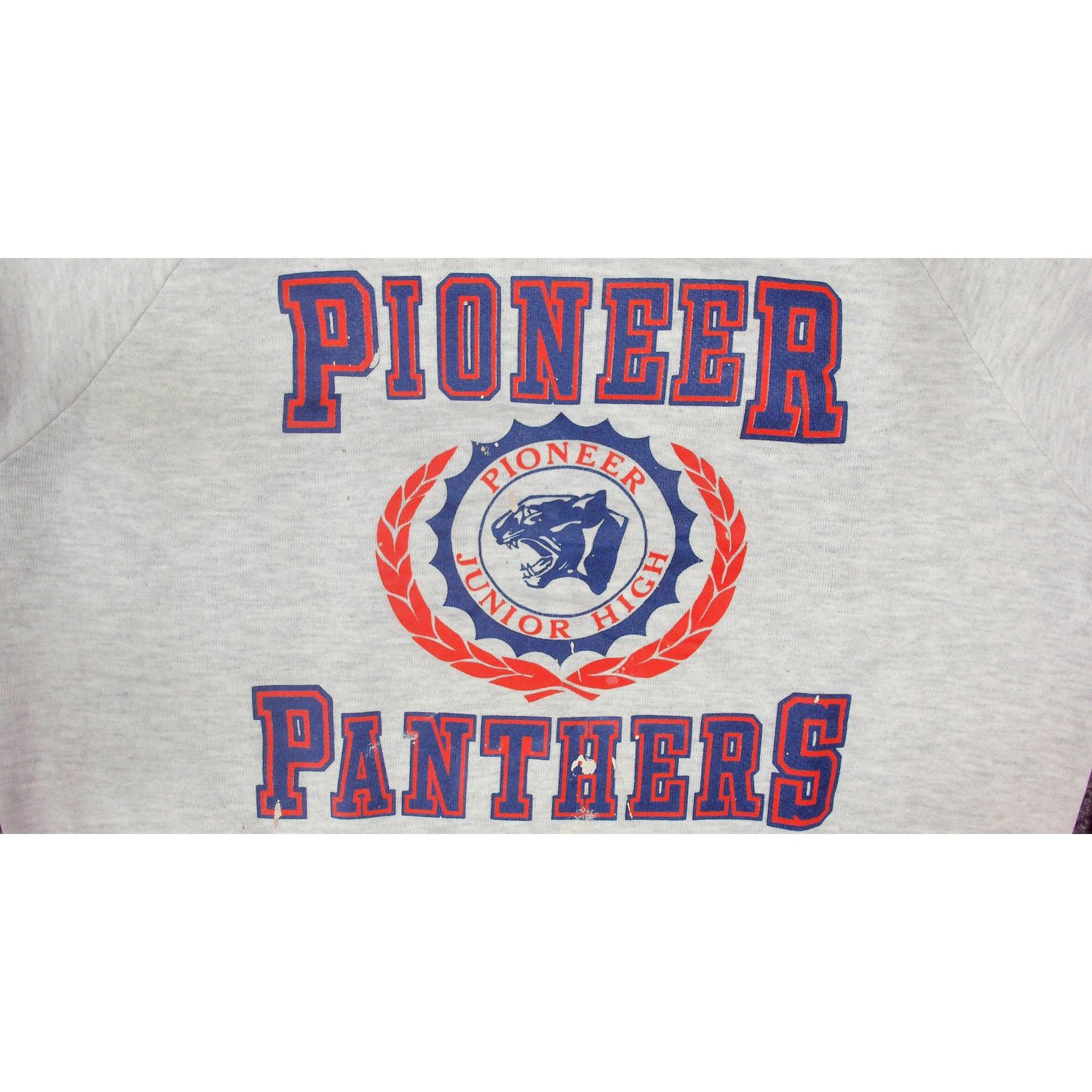 Jerzees Vintage 80s Jerzees 50/50 Paint Splatter Raglan Sweatshirt Size XL / US 12-14 / IT 48-50 - 10 Thumbnail