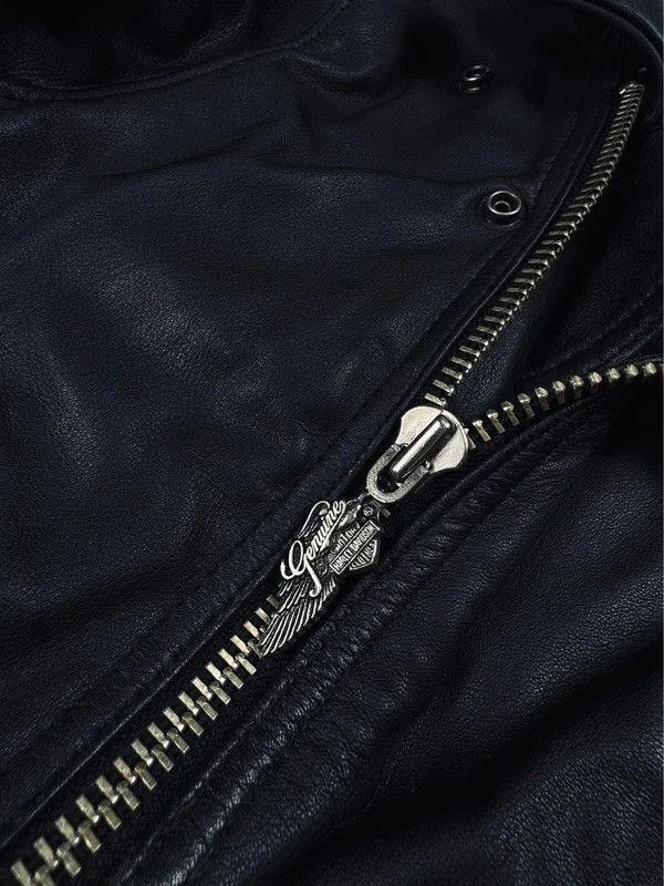 Harley Davidson Harley Davidson leather biker jacket black 40 Size L / US 10 / IT 46 - 6 Thumbnail