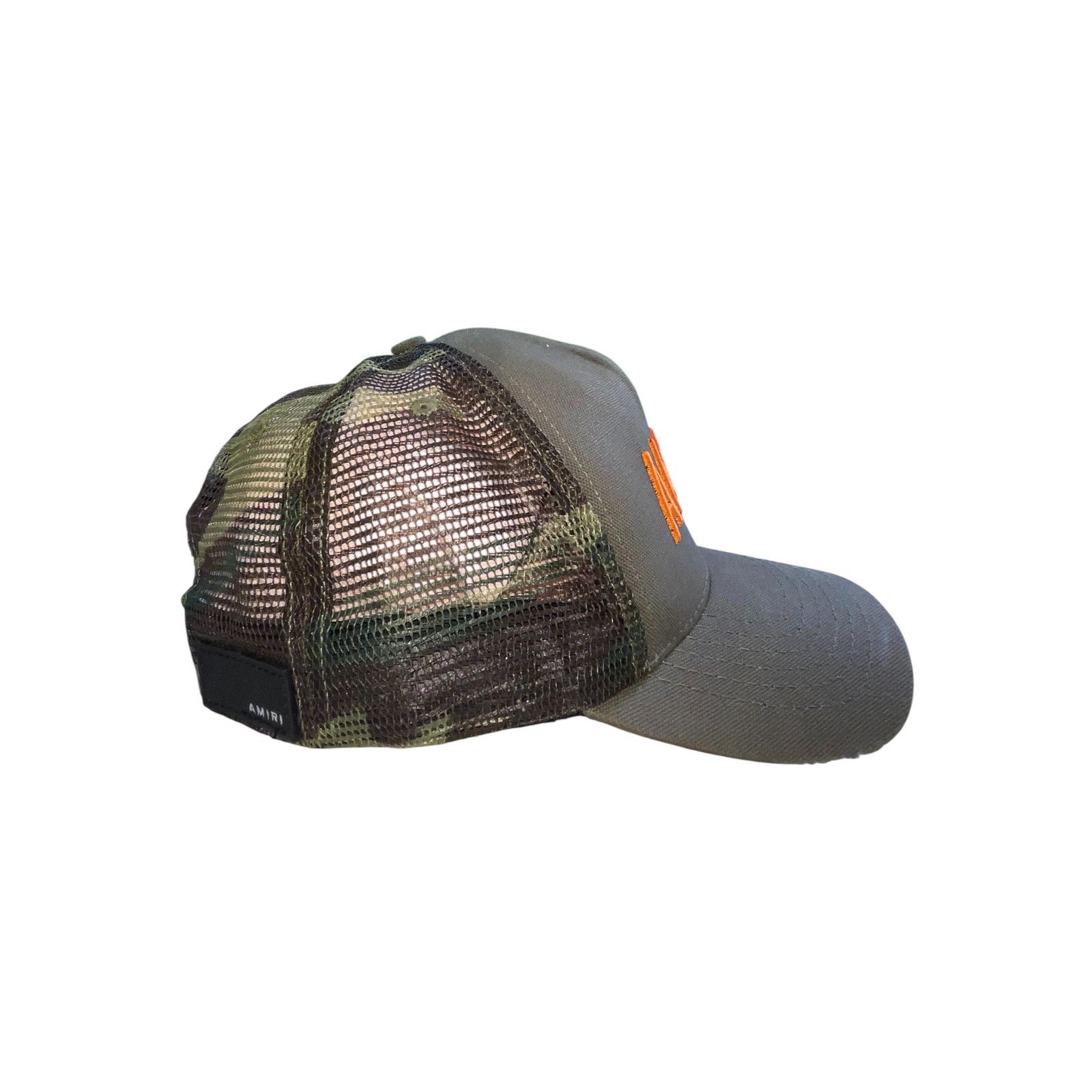 Amiri Amiri Orange Core Logo Camo Hat Size ONE SIZE - 3 Thumbnail