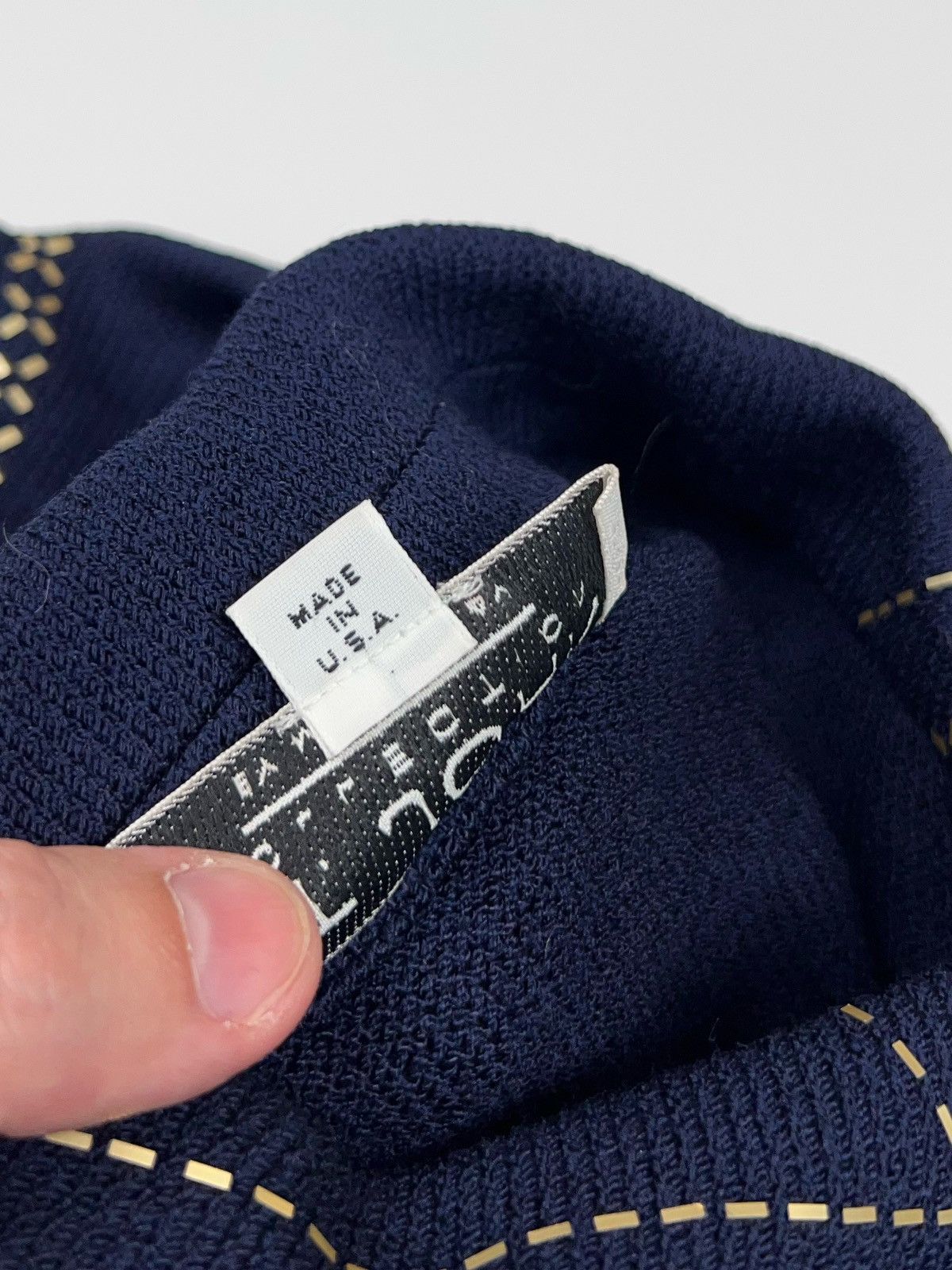 St. John St John Collection Knit Zip Cardigan Sweater made in USA Size L / US 10 / IT 46 - 13 Thumbnail