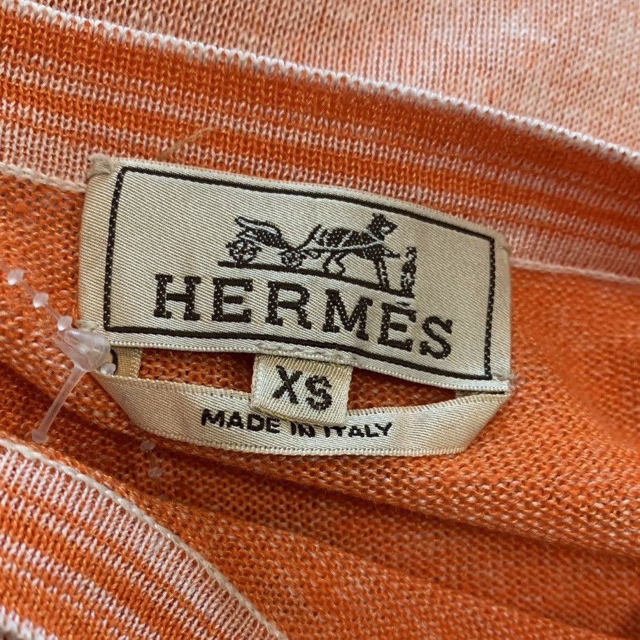 Hermes Hermes Peach Tipping Oversize T Shirt Size US XS / EU 42 / 0 - 3 Thumbnail