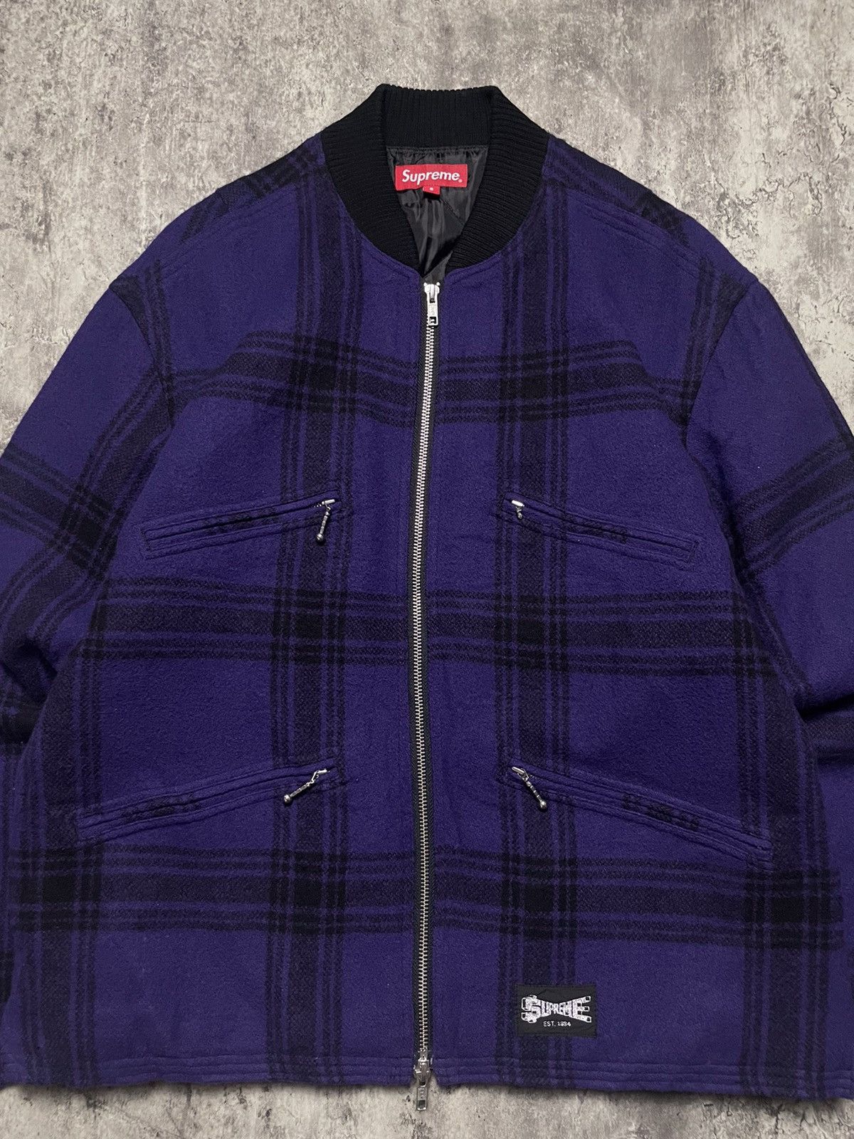 Supreme Supreme SS19 Zip Car Wool Jacket Size US S / EU 44-46 / 1 - 3 Thumbnail