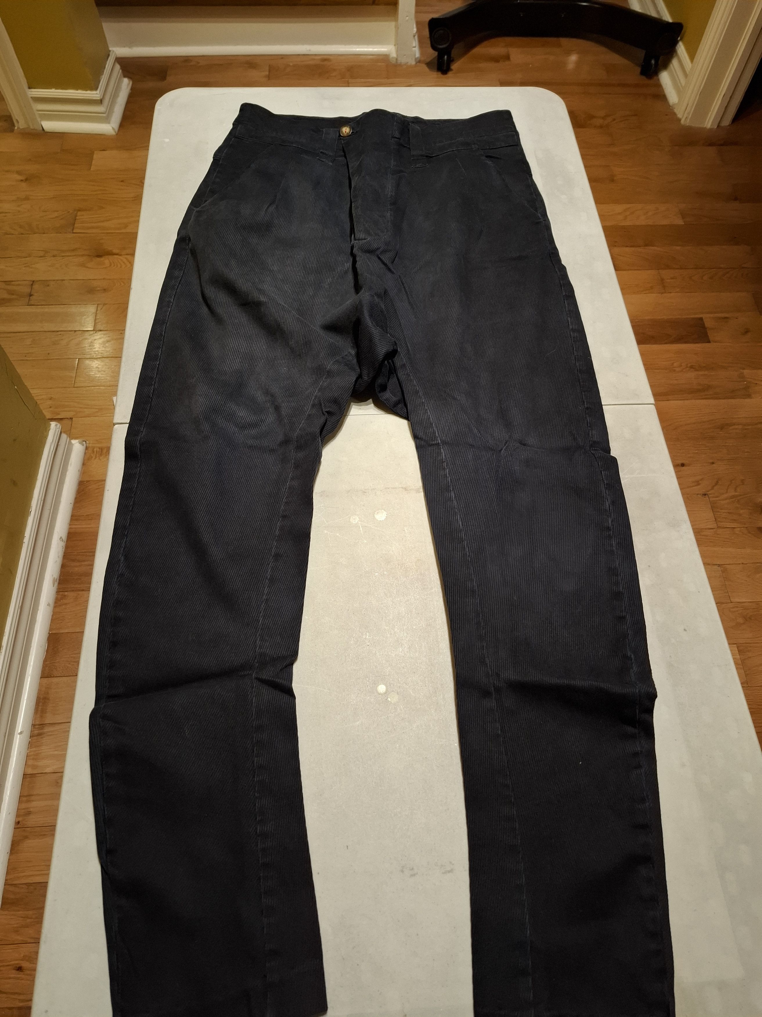 Zam Barrett Drop-Crotch Curved Pants Size US 28 / EU 44 - 1 Thumbnail