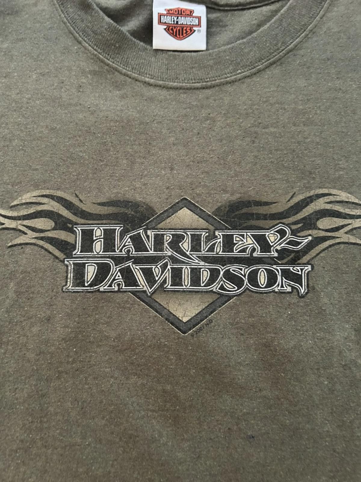 Harley Davidson Vintage Harley-Davidson Flame Long Sleeve – Mississauga Size US L / EU 52-54 / 3 - 2 Thumbnail
