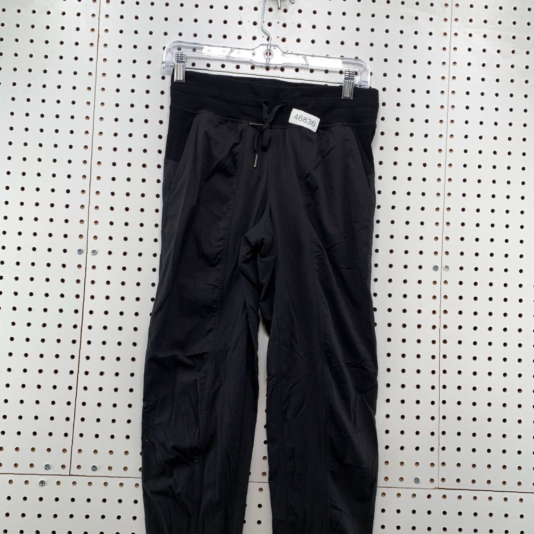 Lululemon VINTAGE Lululemon Dance Studio Jogger Womens Size 4 Black Striped Mid Rise Yoga Leggings Size 27" / US 4 / IT 40 - 4 Thumbnail