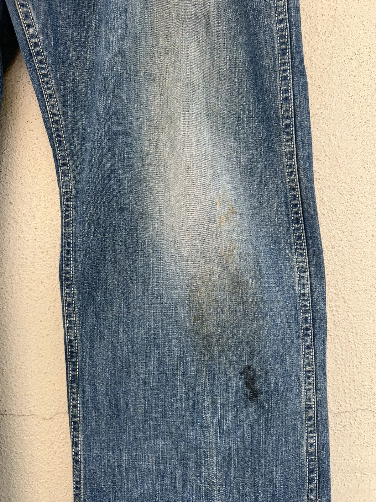 ANACHRONORM Anachronorm Japan Dirty Muddy Denim Distress Mine Jeans Size US 36 / EU 52 - 12 Thumbnail