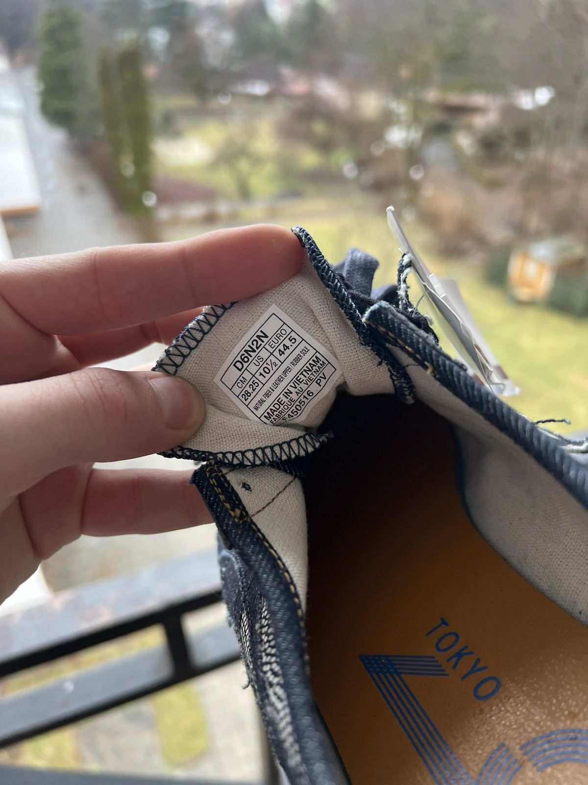 Onitsuka Tiger Vintage Asics Onitsuka Tiger Mexico Okayama Denim Sneakers Size US 10.5 / EU 43-44 - 11 Thumbnail