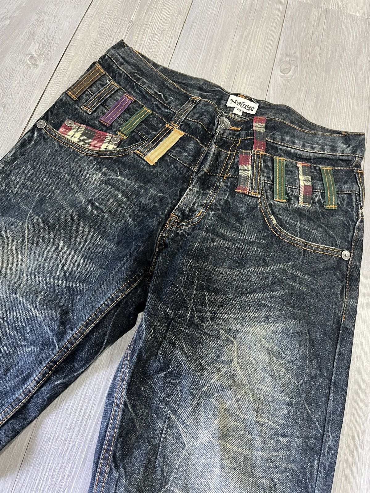 Hysteric Glamour Vintage NYLAUS DOUBLE WAIST Size US 31 - 4 Thumbnail