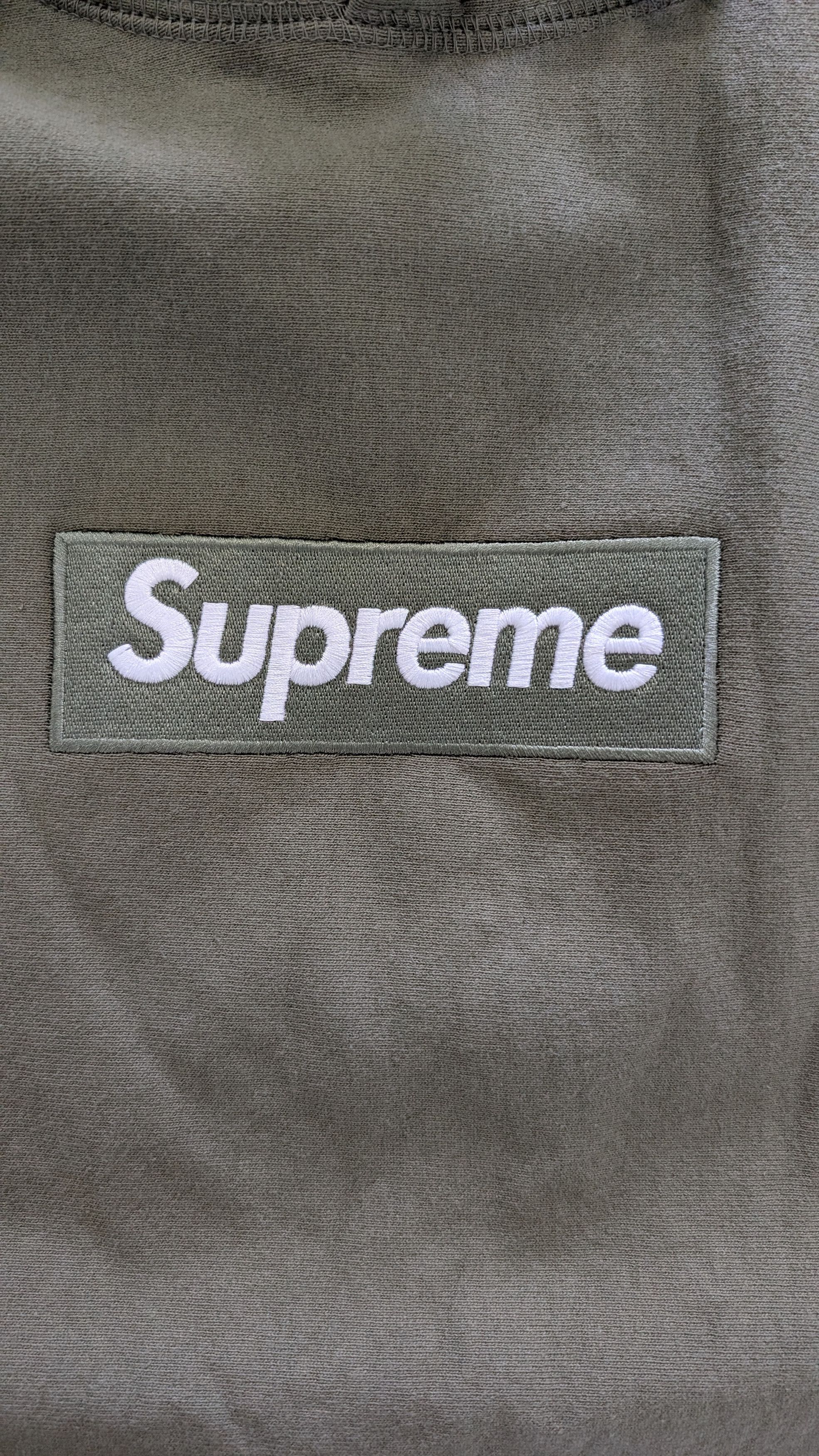 Supreme SUPREME Box Logo Hoodie FW25 Light Olive Size L Size US L / EU 52-54 / 3 - 5 Thumbnail