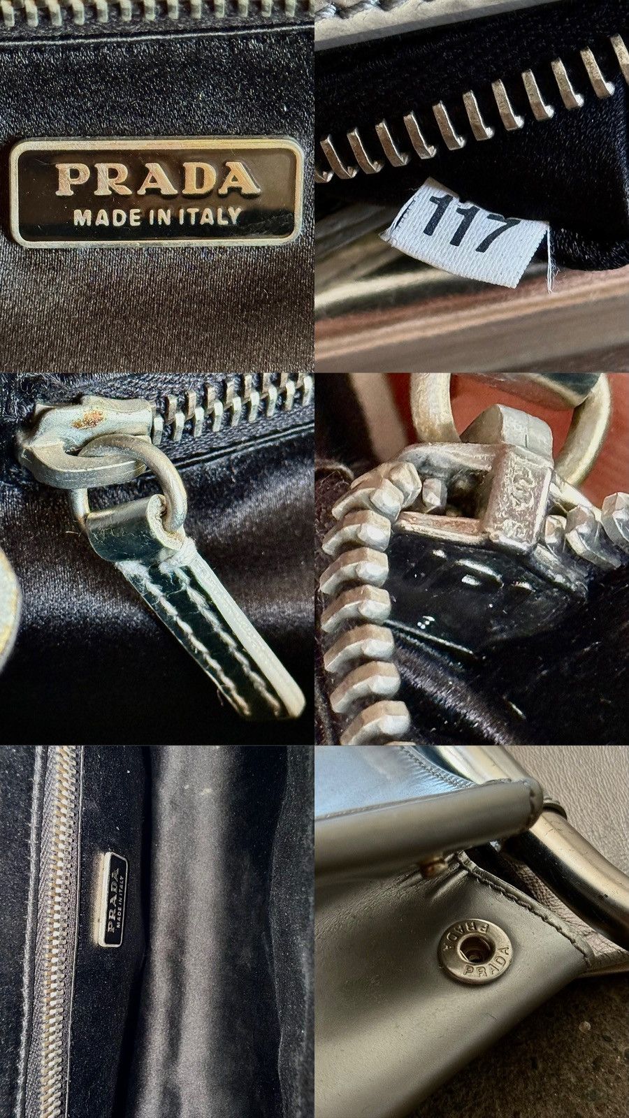 Prada Archive Prada - Miuccia - SS2003 - Silver Metal Swing Bag Size ONE SIZE - 23 Thumbnail