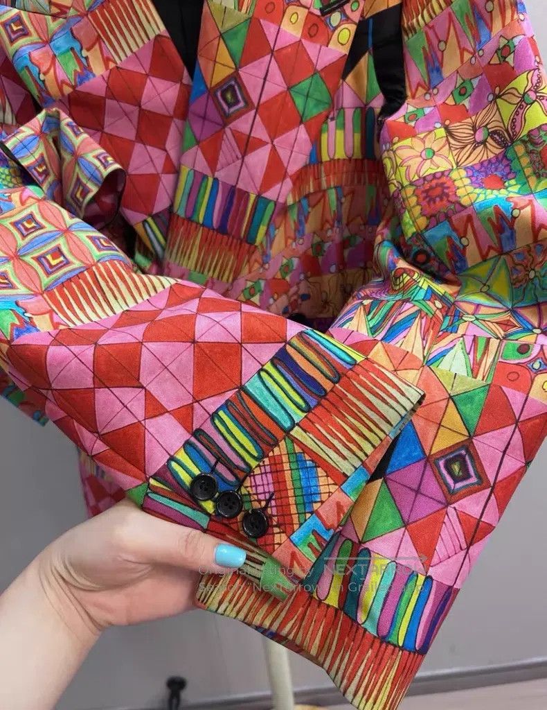 Comme des Garcons Comme des Garcons 3D Bow Printed Jacket Size S / US 4 / IT 40 - 5 Thumbnail