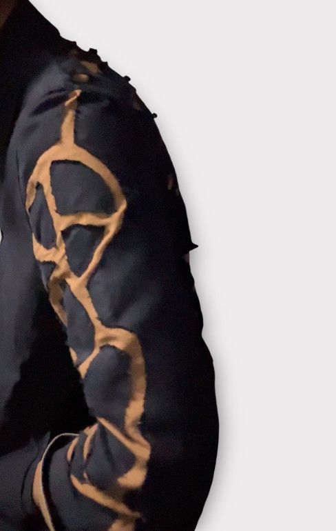 Seditionaries Rare Trashed Ralph Lauren peacoat topcoat custom Jacket Size US M / EU 48-50 / 2 - 8 Thumbnail