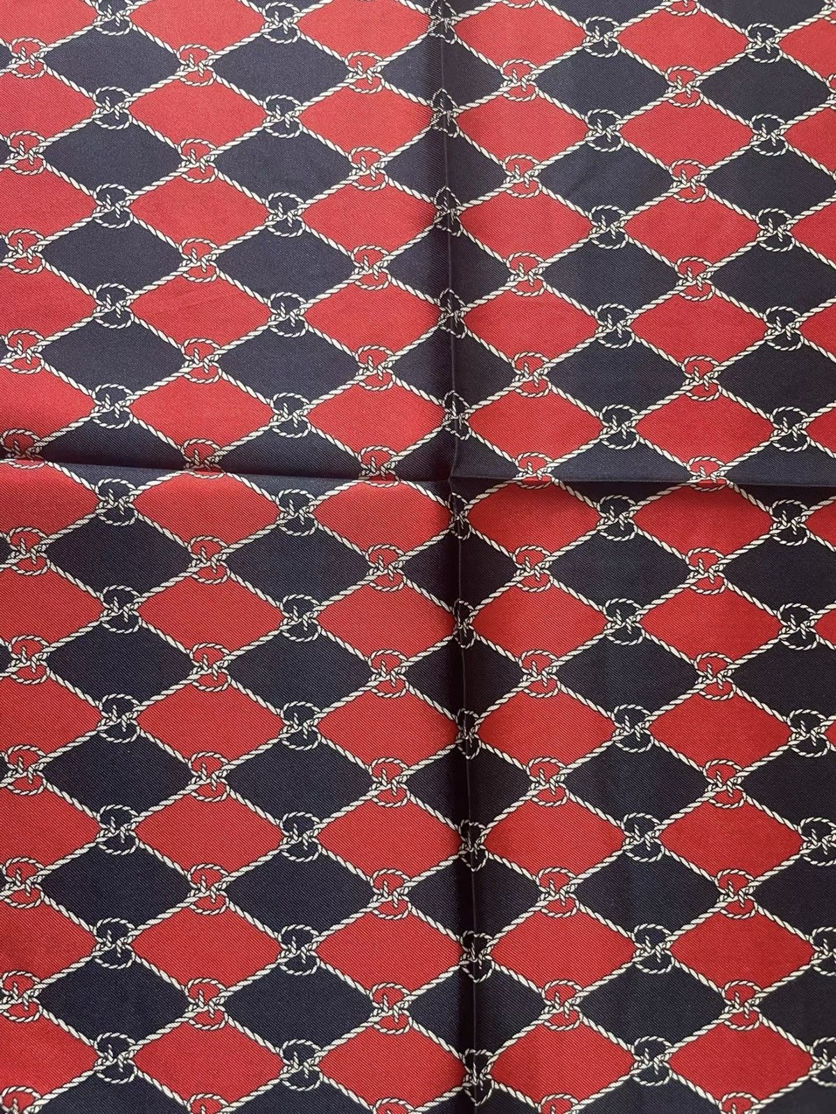 Gucci Red silk pocket-square Size ONE SIZE - 2 Thumbnail