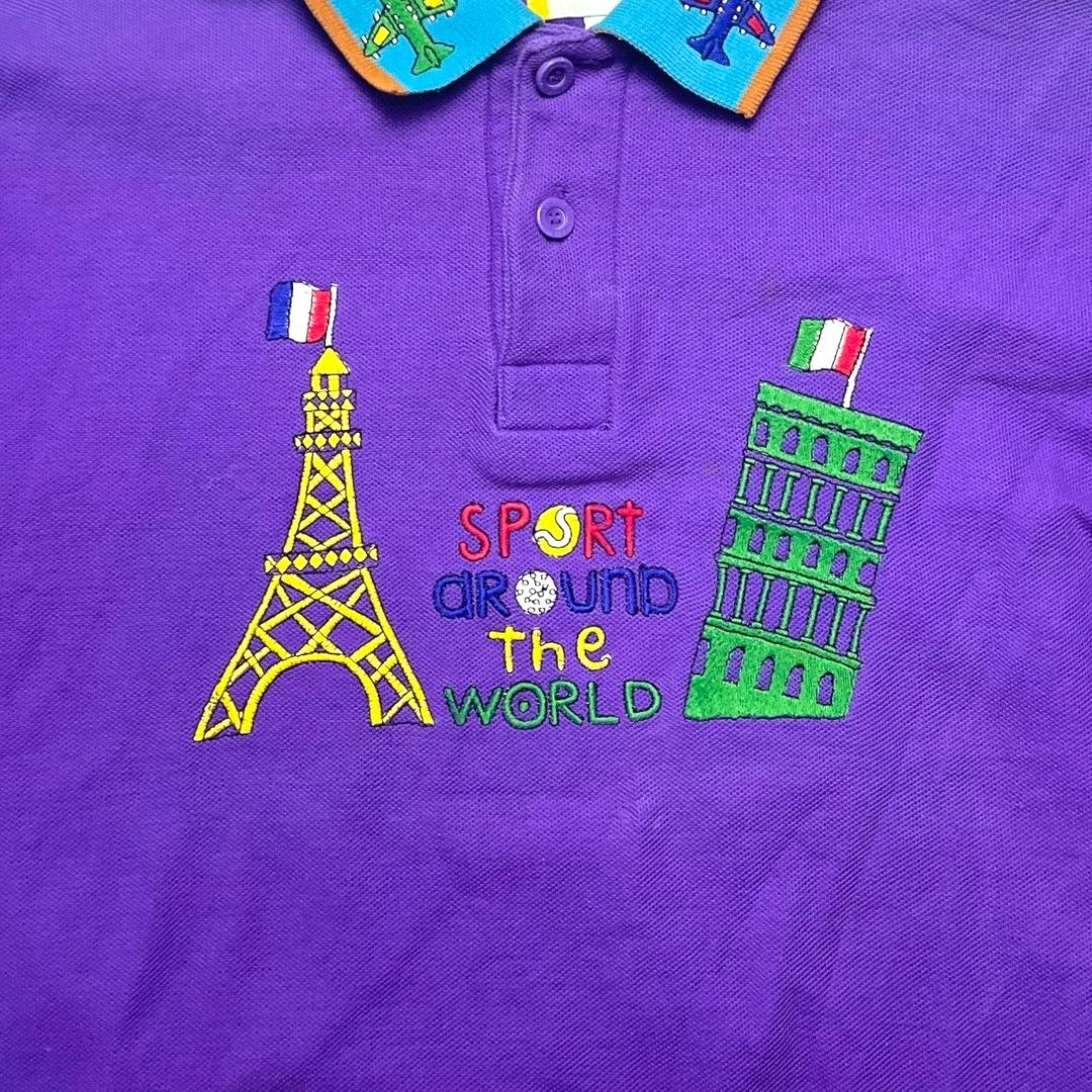Jean Charles De Castelbajac Vintage Jean Charles de Castelbajac Sport Polo Shirt Size US M / EU 48-50 / 2 - 3 Thumbnail