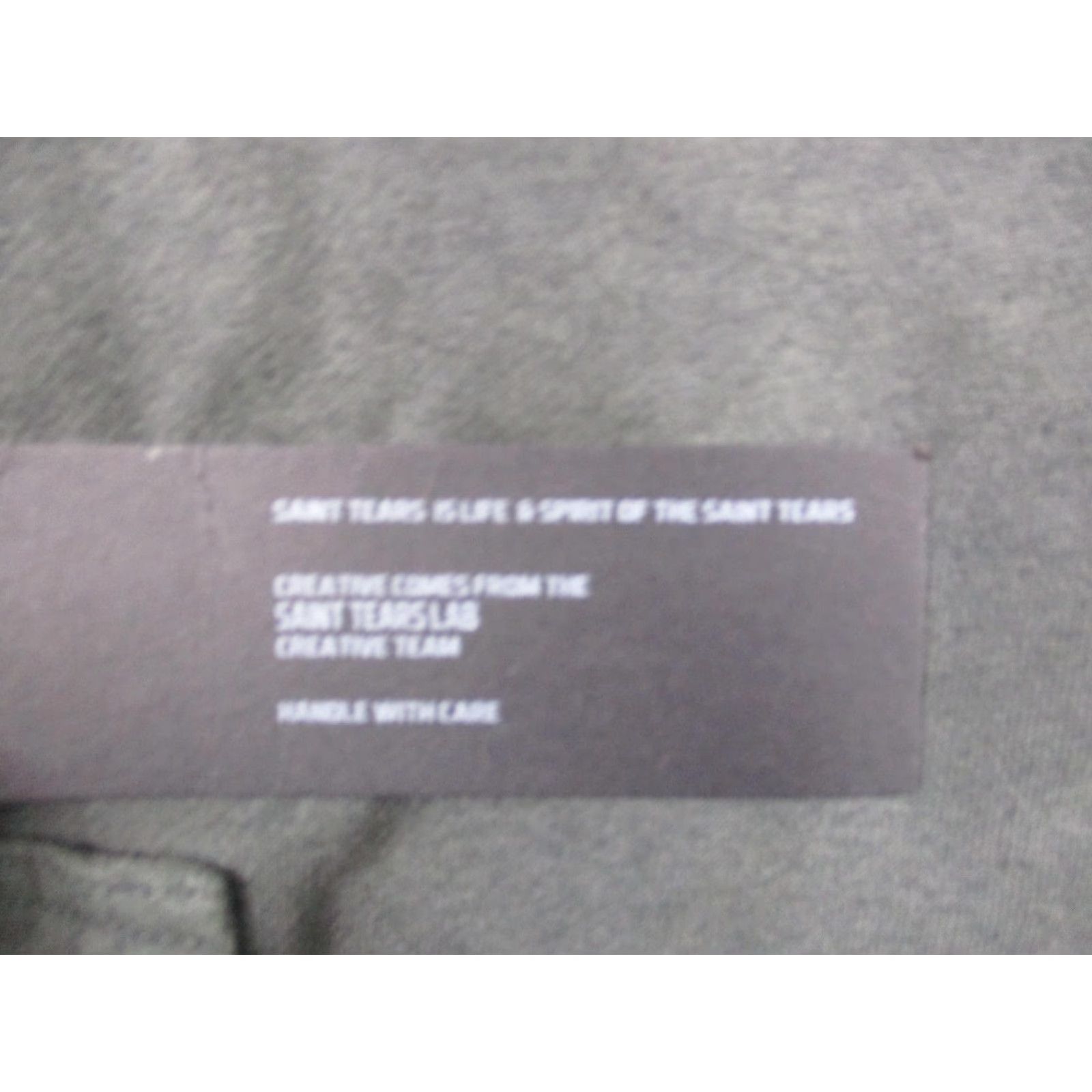 Logo 7 SAINT TEARS Hoodie Mens S Gray Graphic Print Pullover Fleece Sweatshirt Logo All Seasons Pocket Hooded Size US S / EU 44-46 / 1 - 3 Thumbnail