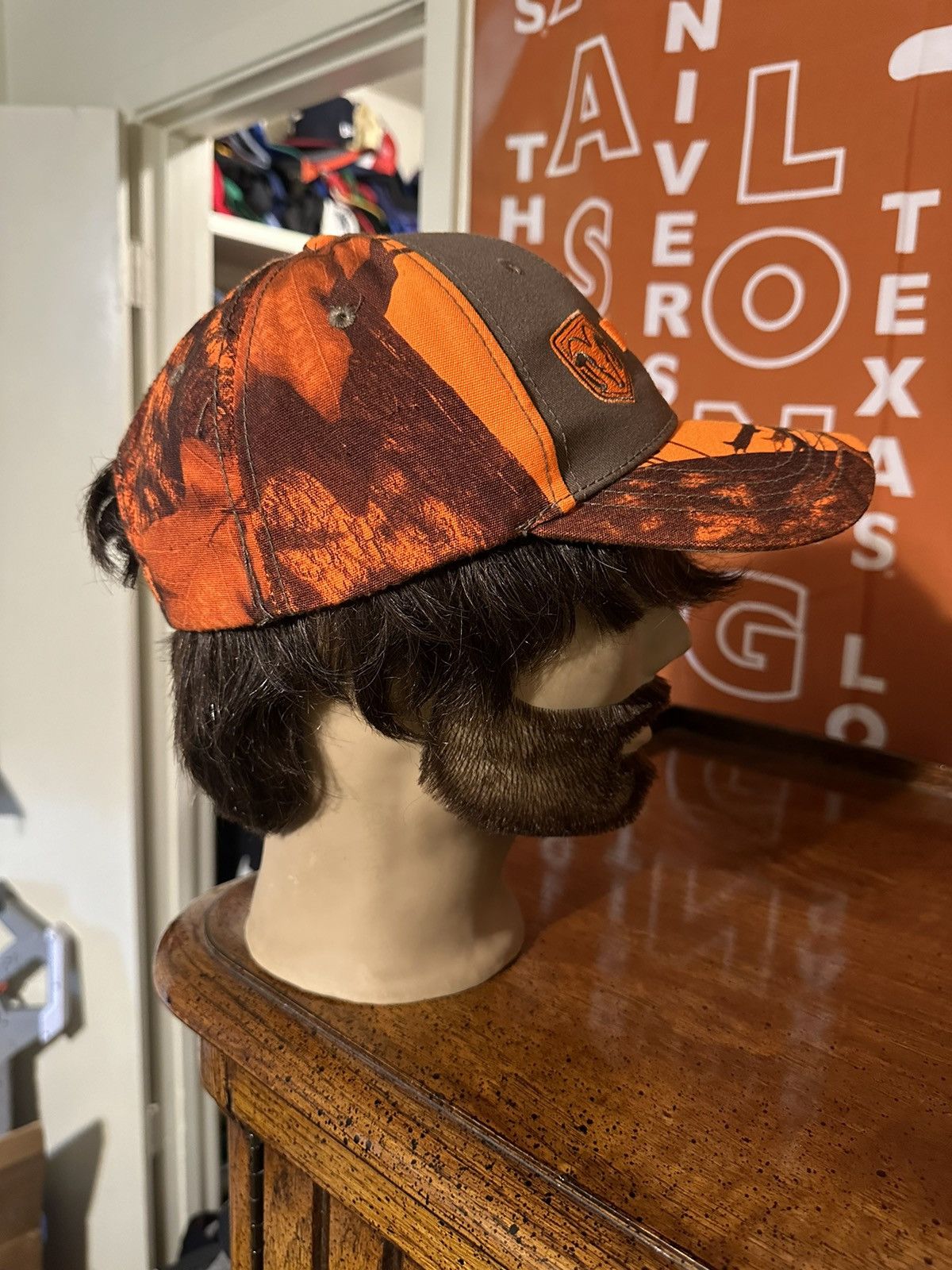 New Era × Vintage Vintage Dodge Ram “orange & brown” hat 90s Size ONE SIZE - 3 Thumbnail