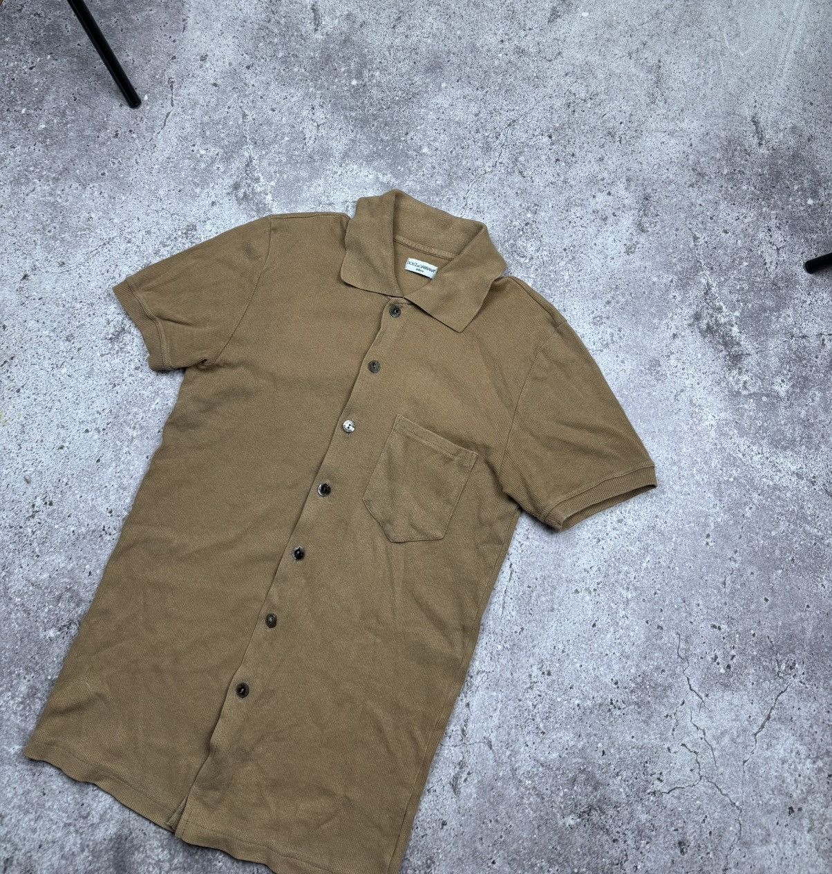Dolce & Gabbana Vintage D&G Dolce Gabbana Mare Y2K Button Polo Shirt Size US S / EU 44-46 / 1 - 2 Thumbnail