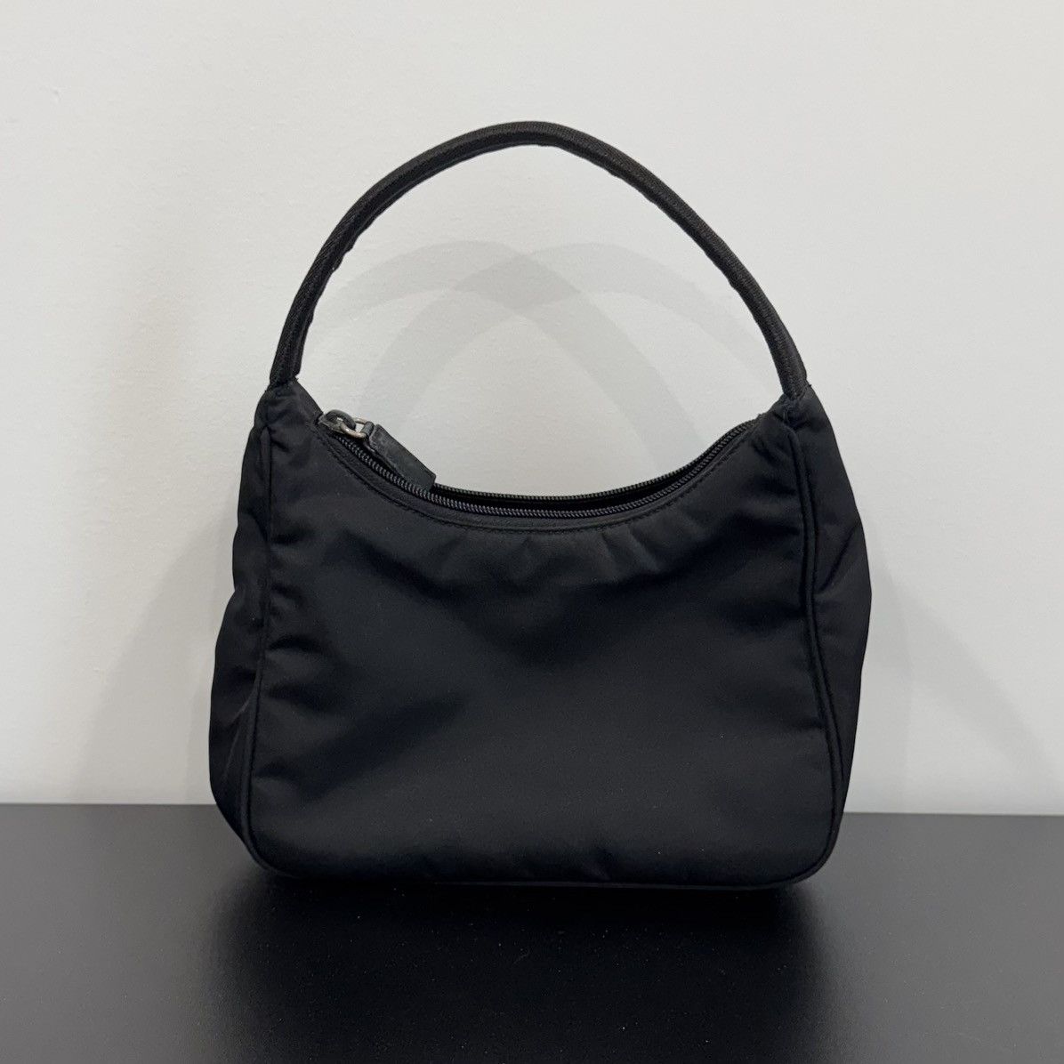Prada PRADA Tessuto Black Nylon Mini Shoulder Bag Size ONE SIZE - 2 Thumbnail