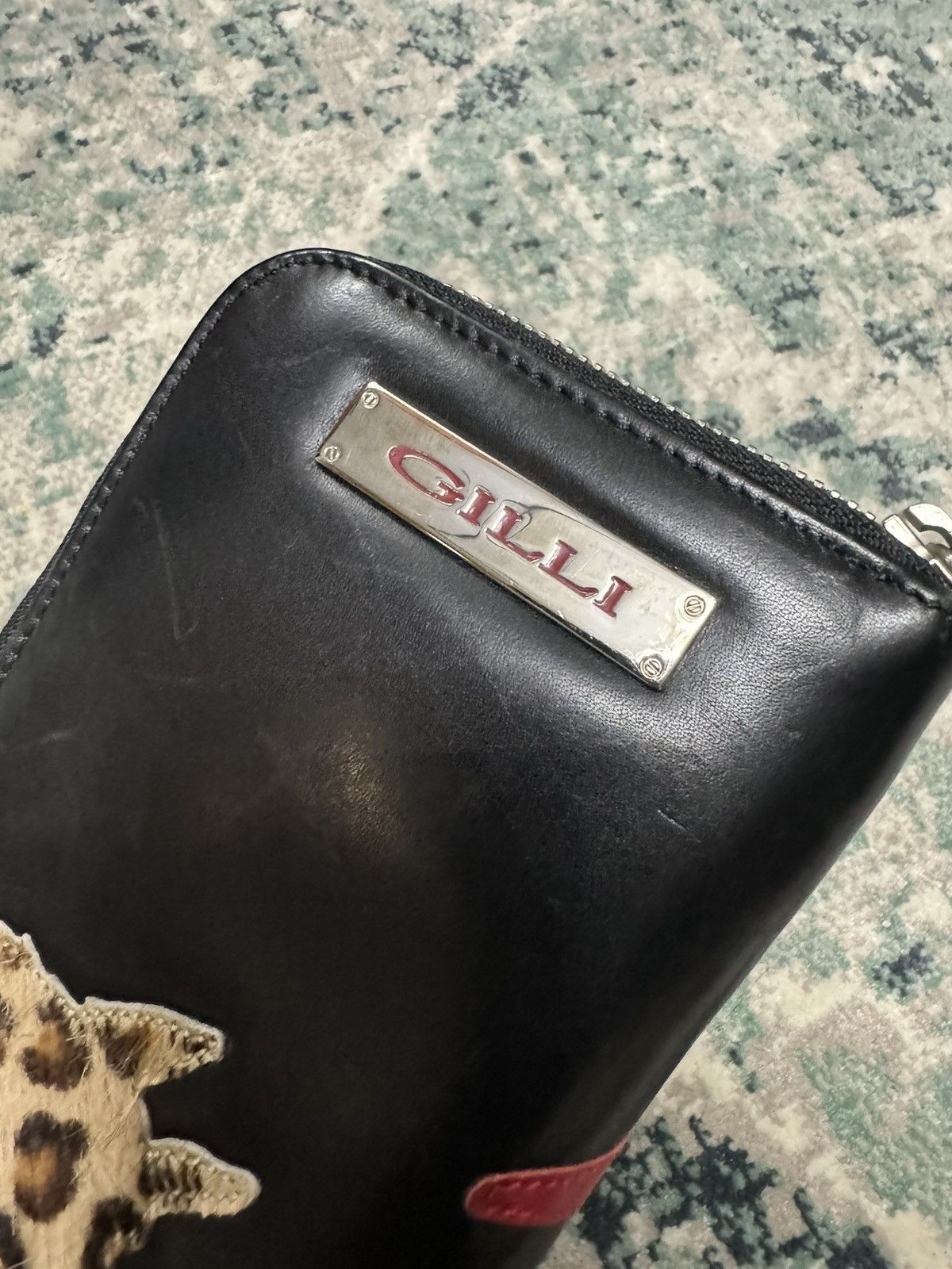 Designer × Vintage GILLI LEATHER MINI ZIPPER WALLET Size ONE SIZE - 5 Thumbnail