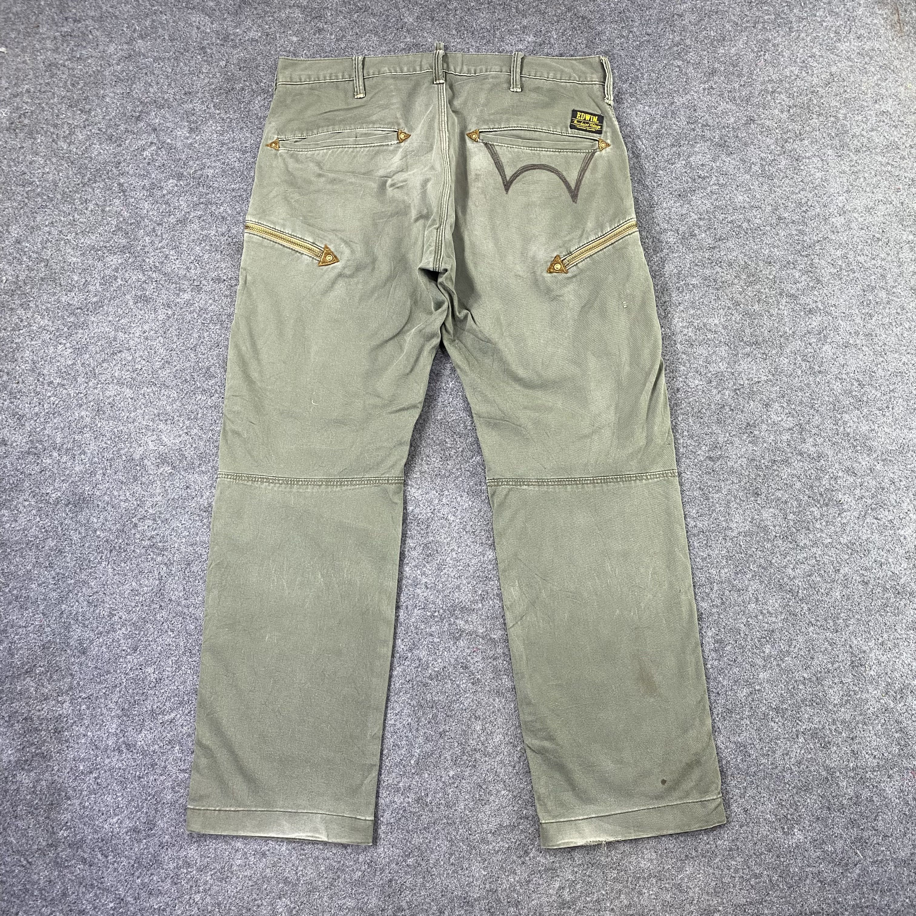 Edwin × Japanese Brand Edwin K46004 Cargo Pants - C014 Size US 35 - 2 Thumbnail