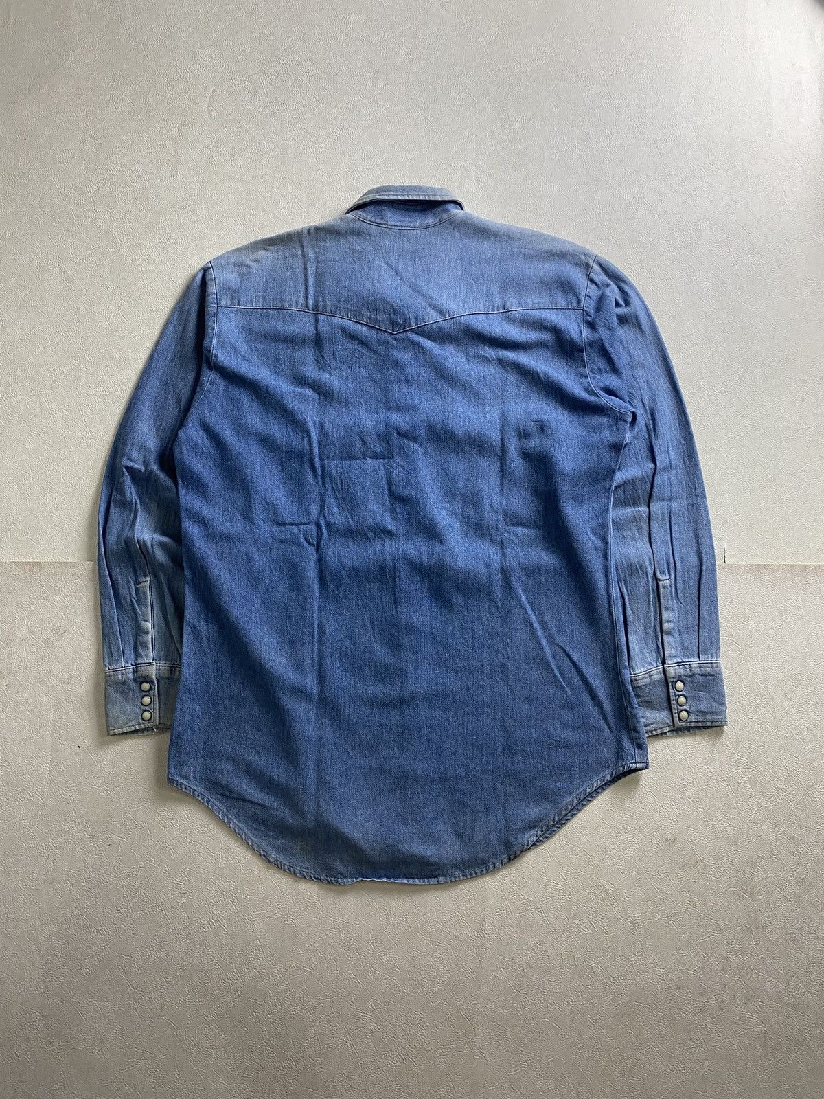 Vintage Vintage 80s Prentiss Denim Western Shirt Size US L / EU 52-54 / 3 - 6 Thumbnail