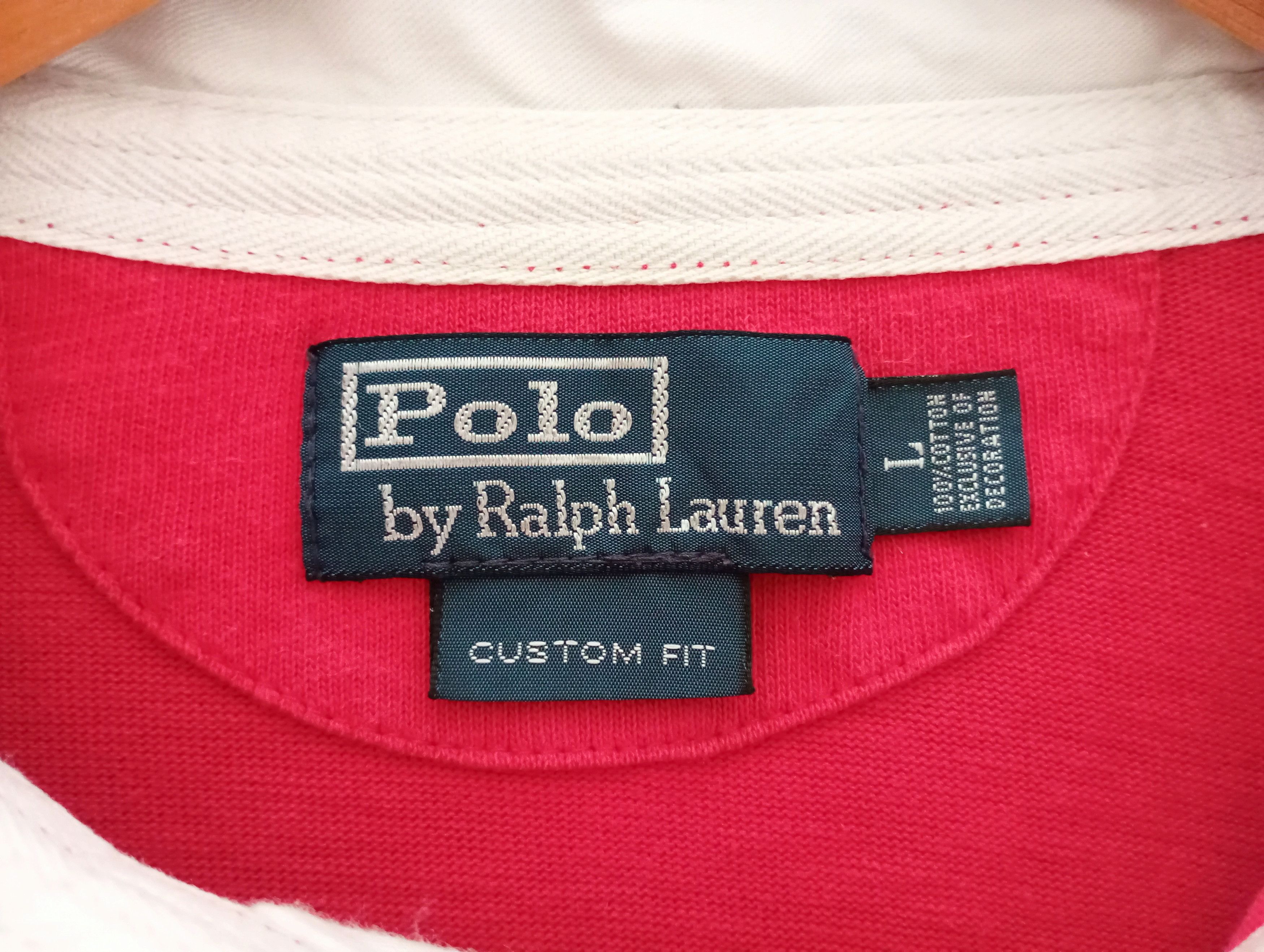Polo Ralph Lauren Polo Ralph Lauren #3 Polo Rugby Shirt L Size US L / EU 52-54 / 3 - 6 Thumbnail