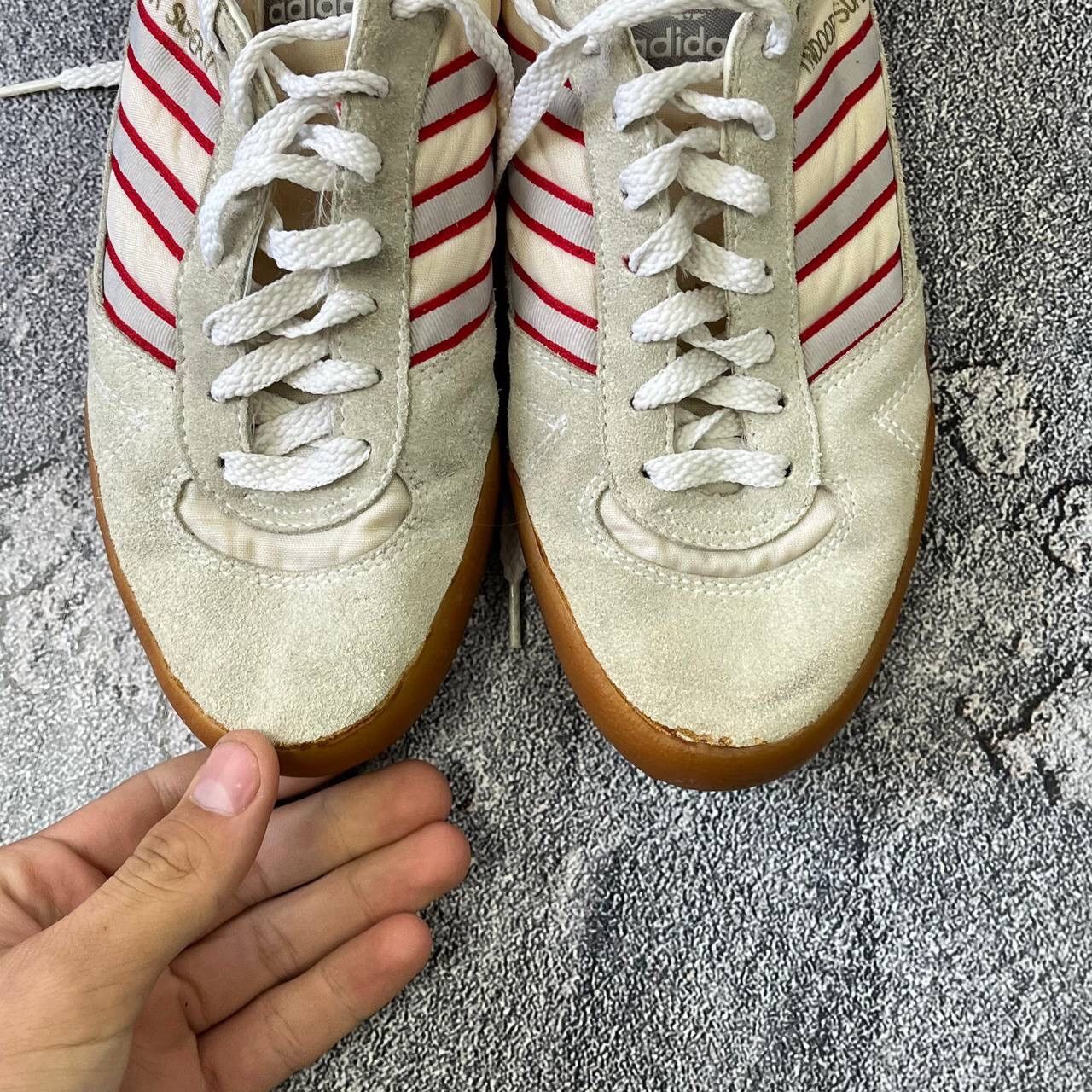 Adidas Vintage 80s Adidas Indoor Super Made in Phillipines 80s Rage Size US 6.5 / EU 39-40 - 5 Thumbnail